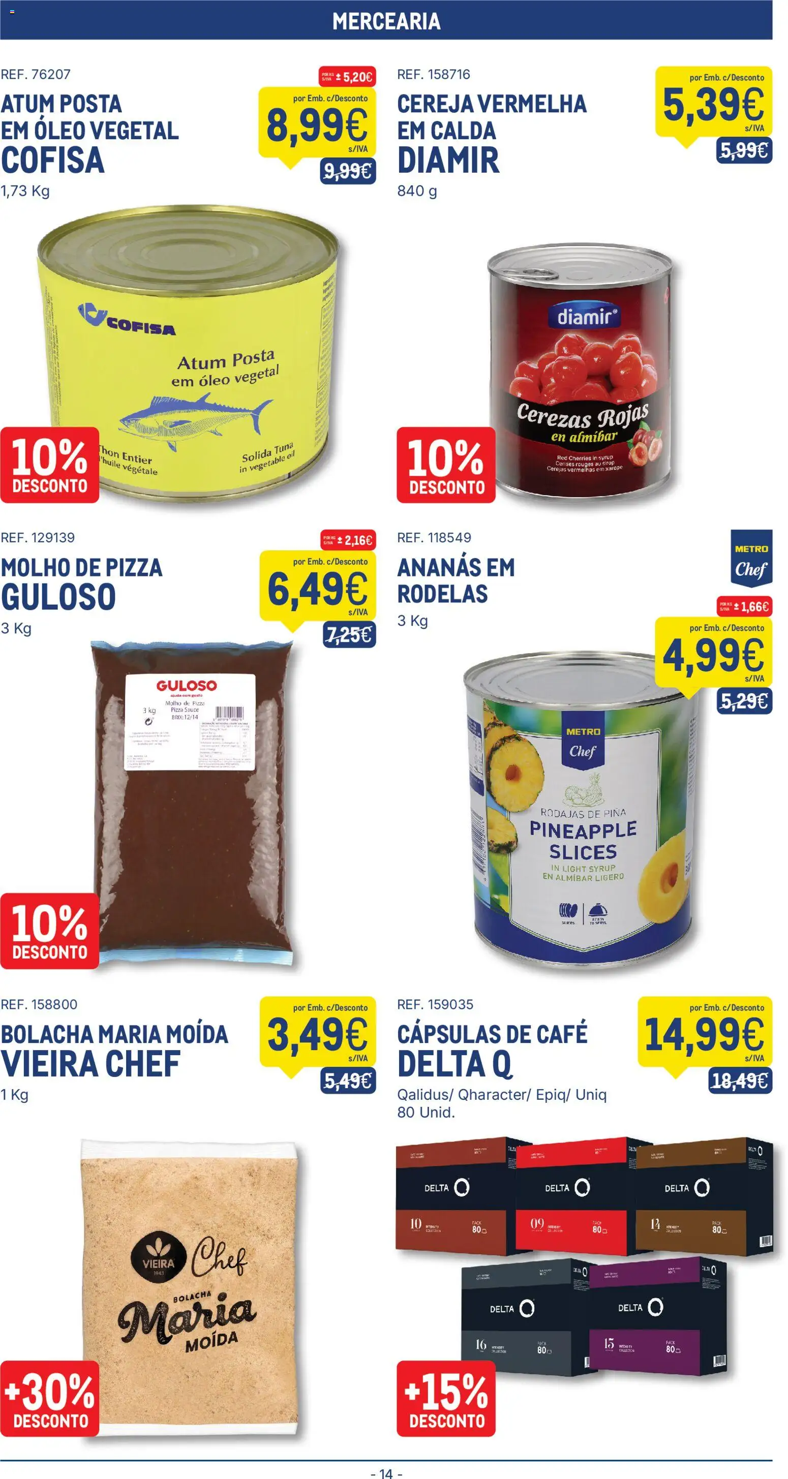 Makro folheto │ válido de 25/08/2026 | Página: 14 | Produtos: Óleo vegetal, Mercearia, Óleo, Xarope