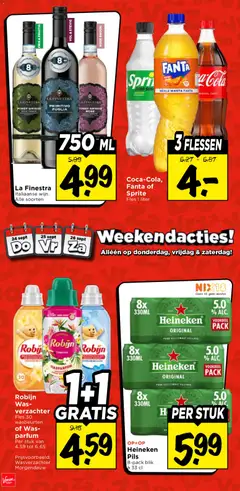 Vomar folder - Voorbeeld van een folder van Vomar, geldig van 21-09-2026 | Pagina: 39 | Producten: Robijn, Heineken, Fanta, La