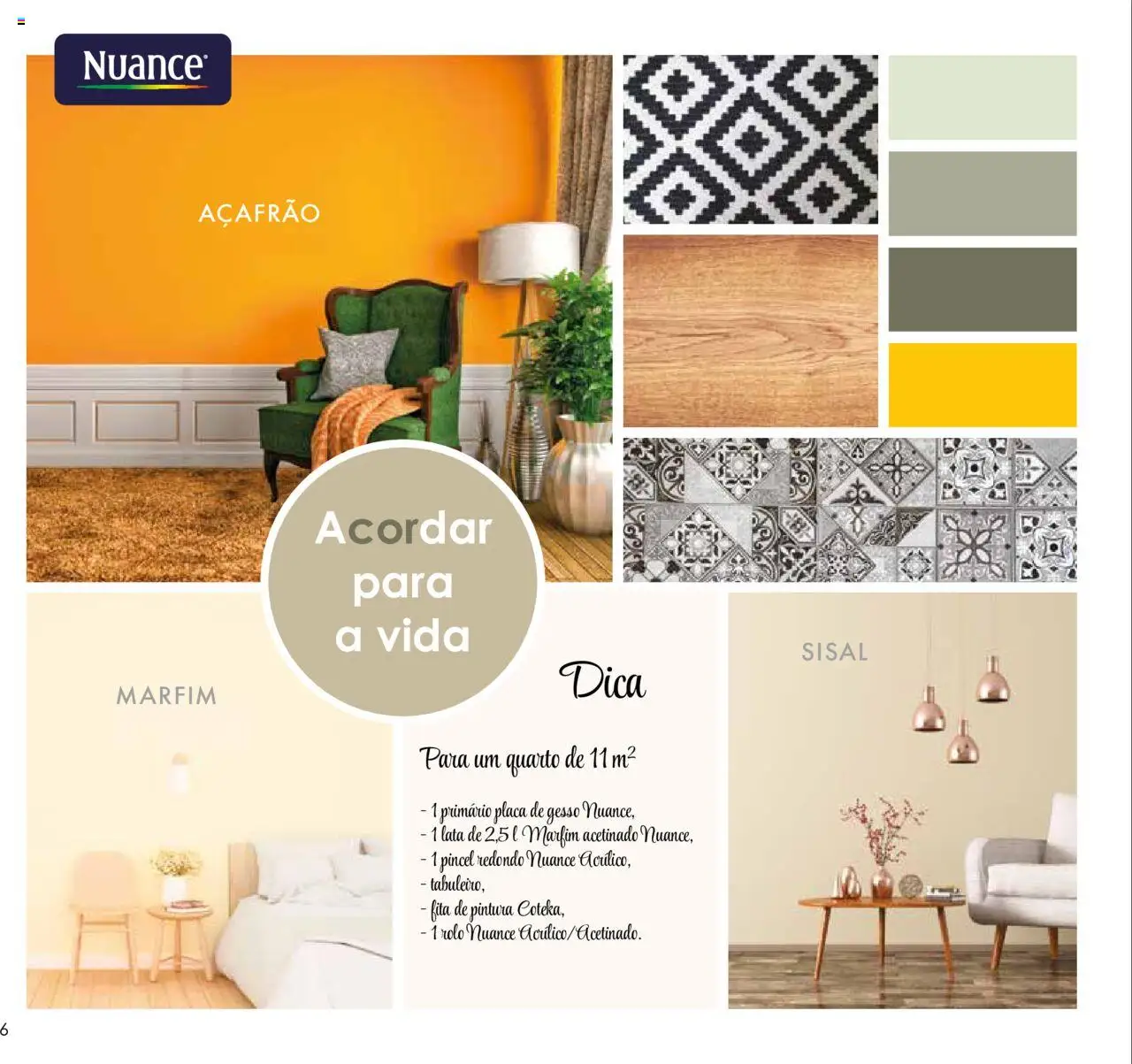 BricoMarché Nuance │ válido de 27.12.2023 | Página: 6 | Produtos: Pincel, Açafrão