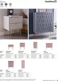 Preview of B&Q - Furniture & storage valid from 01/06/2026 | Page: 81 | Products: Table, Door, Wardrobe, Bedside table