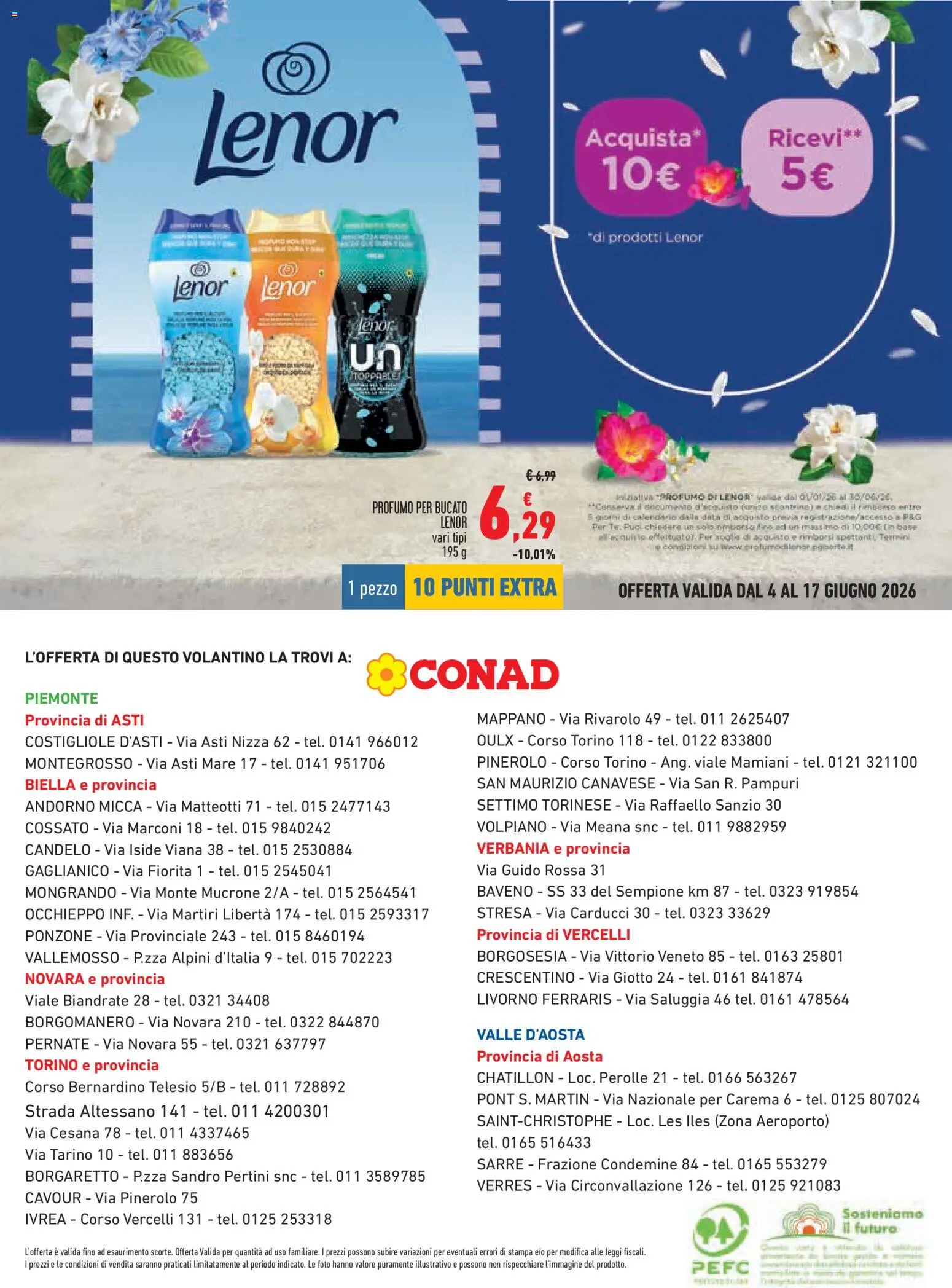 Volantino Conad del 21.05.2026 | Pagina: 12 | Prodotti: Data, Stampa, Profumo