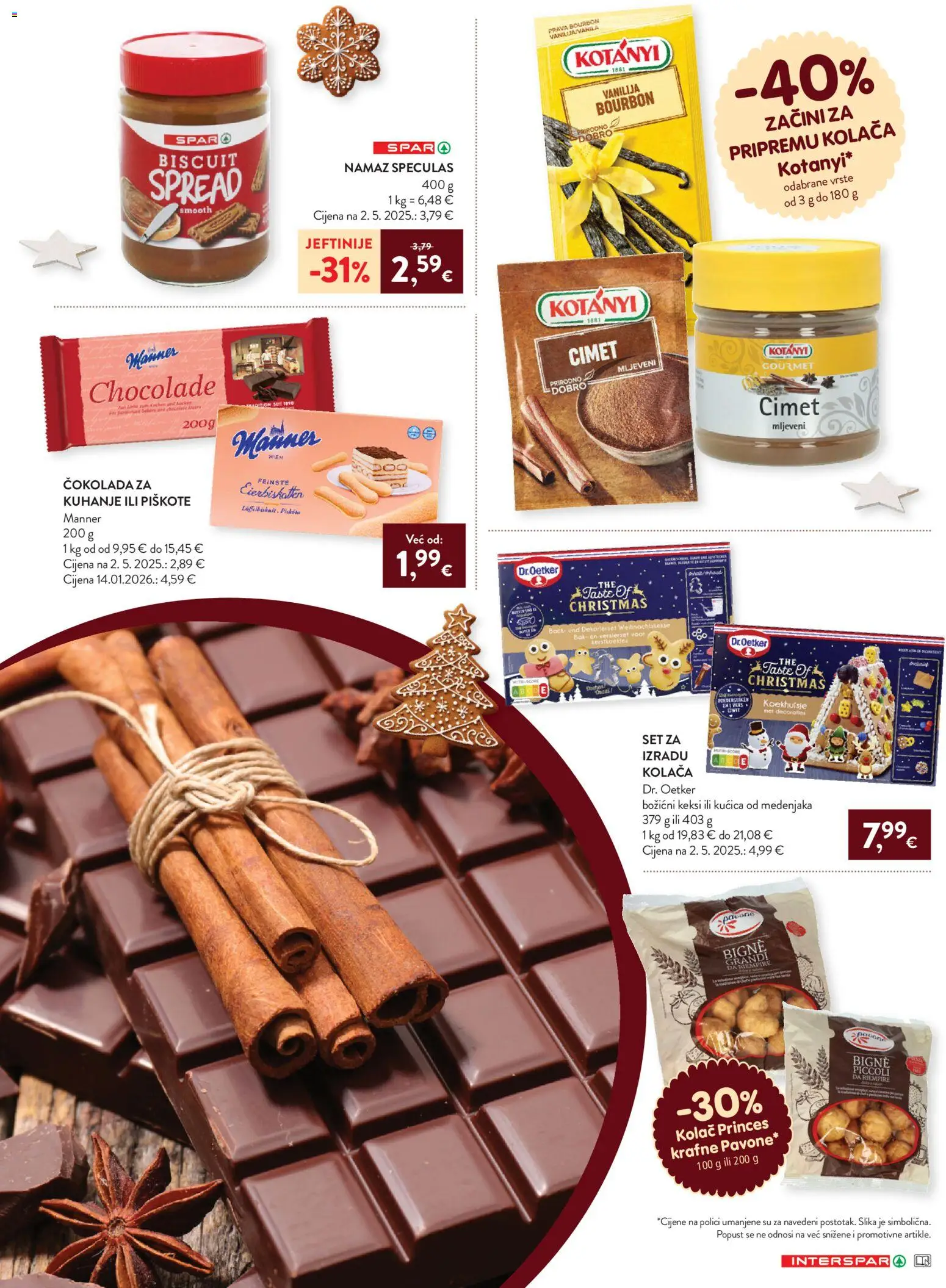 Interspar katalog | vrijedi od 07.10.2026 | Stranica: 4 | Proizvodi: Keksi, Kolac, Kucica, Namaz