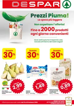 Anteprima del volantino Despar volantino Tribano valido a partire dal 15/10/2026