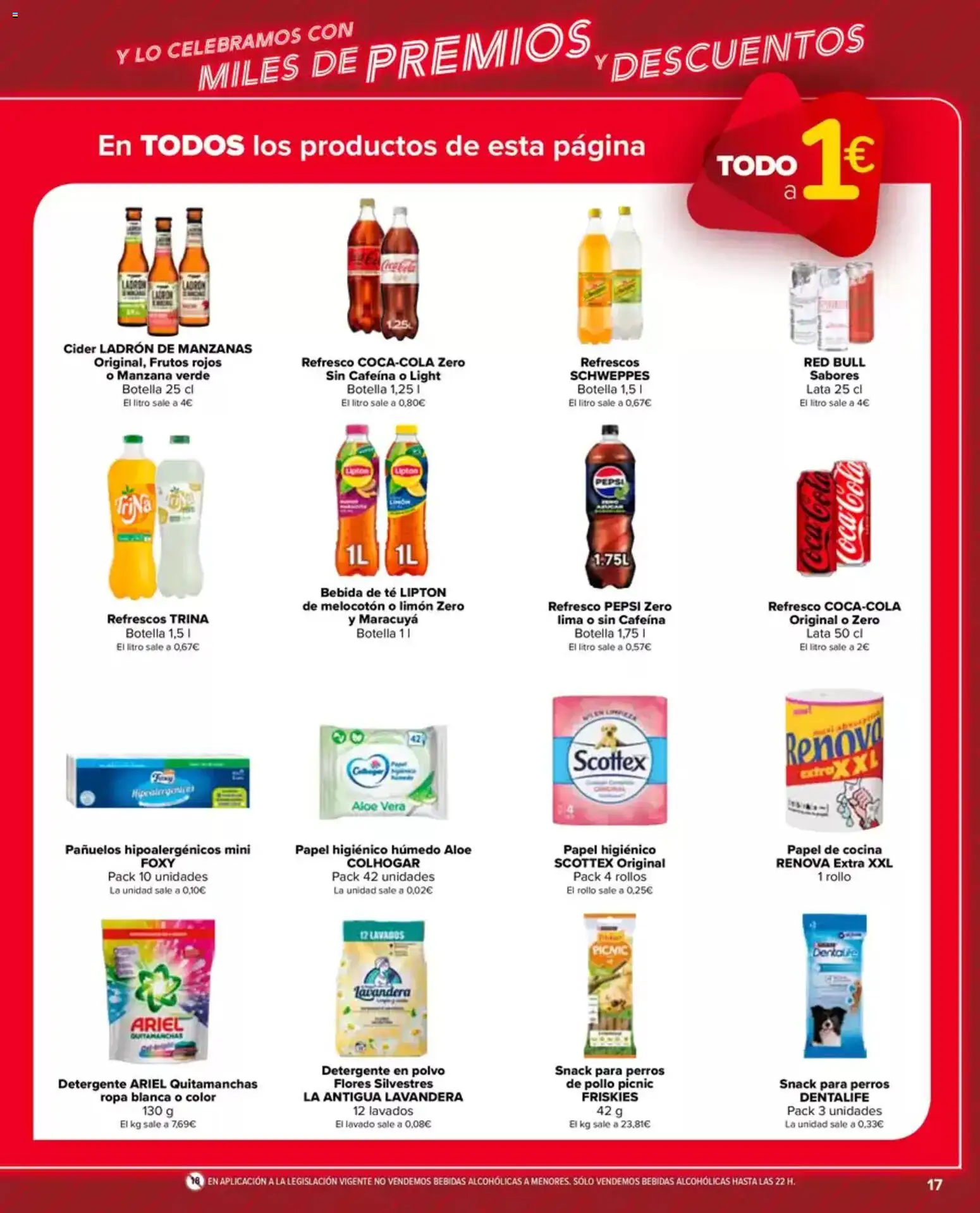 Carrefour Market folleto │ válido desde el 12.05.2026 | Página: 17 | Productos: Quitamanchas, Detergente, Manzana, Cocina