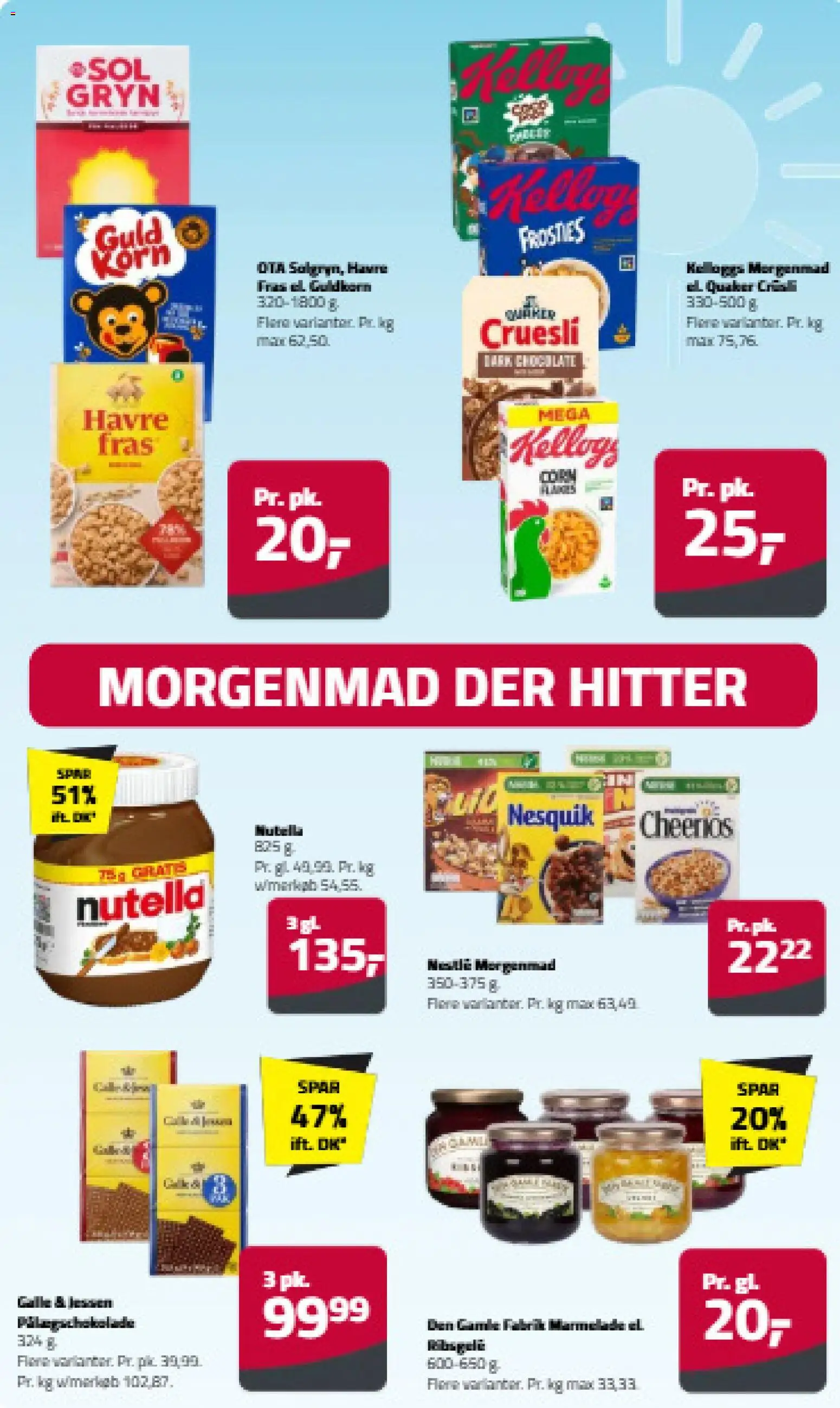 Fleggaard tilbudsavis – gyldig fra 02/09/2026 | Side: 9 | Produkter: Marmelade, Nutella
