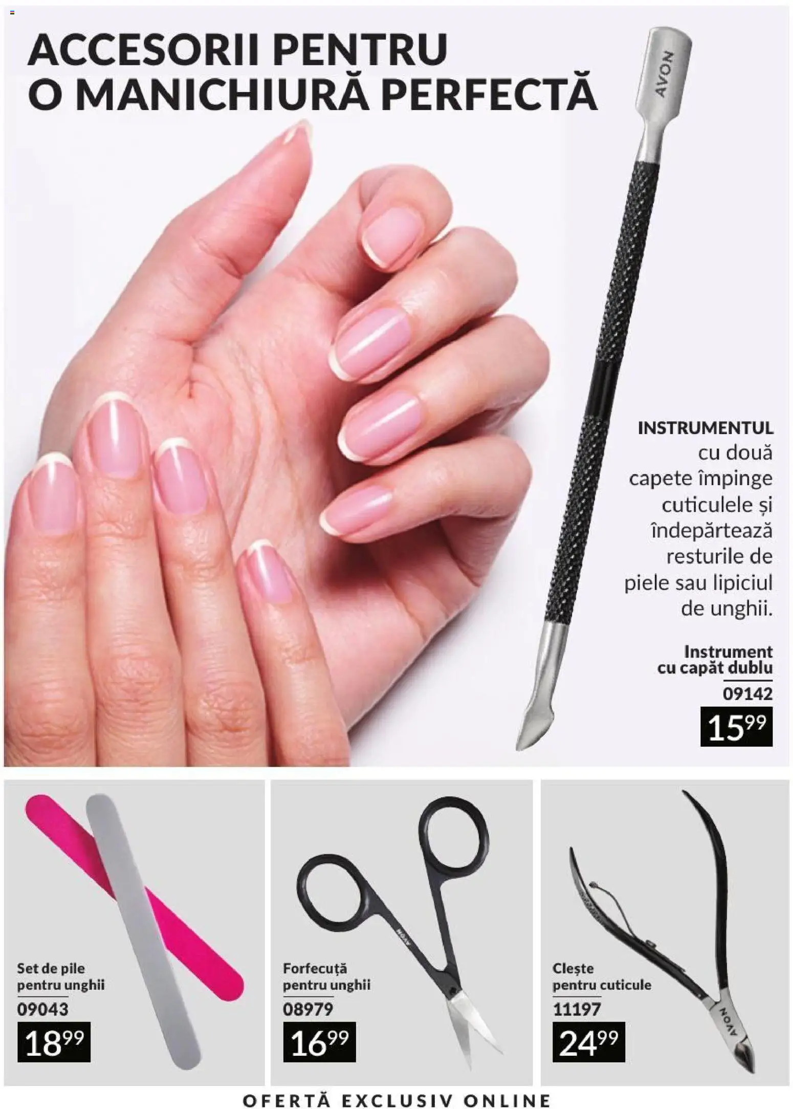Noul catalog Avon – valabil de la 01.09.2026 | Pagină: 206 | Produse: Forfecuță, Clește