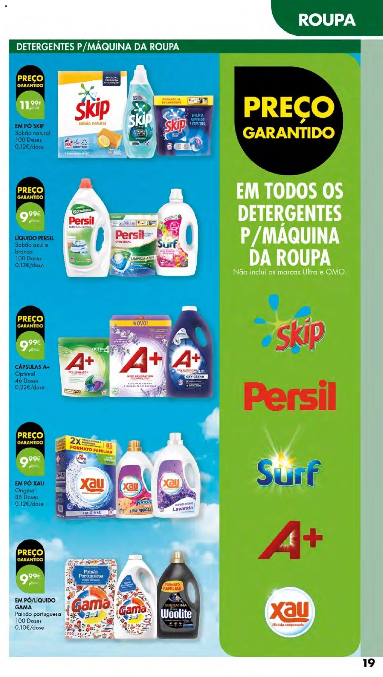 Pingo Doce Cuidados Pessoais e para o Lar │ válido de 24/09/2026 | Página: 19 | Produtos: Pó, Sabão, Cápsulas, Persil
