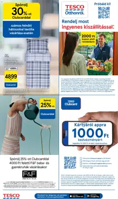 Tesco aktuális akciós újság - amely érvényes a következő dátumtól: 14.05.2026 | Oldal: 16 | Termékek: Szőlő, Párnahuzat, Ágyneműhuzat