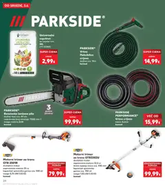 PARKSIDE PERFORMANCE® Vrtno crijevo, razne dužine, komad - Pregled kataloga iz trgovine Kaufland, vrijedi od 03.06.2026 | Stranica: 24 | Proizvodi: Trimer, Vrtno crijevo, Pila, Parkside