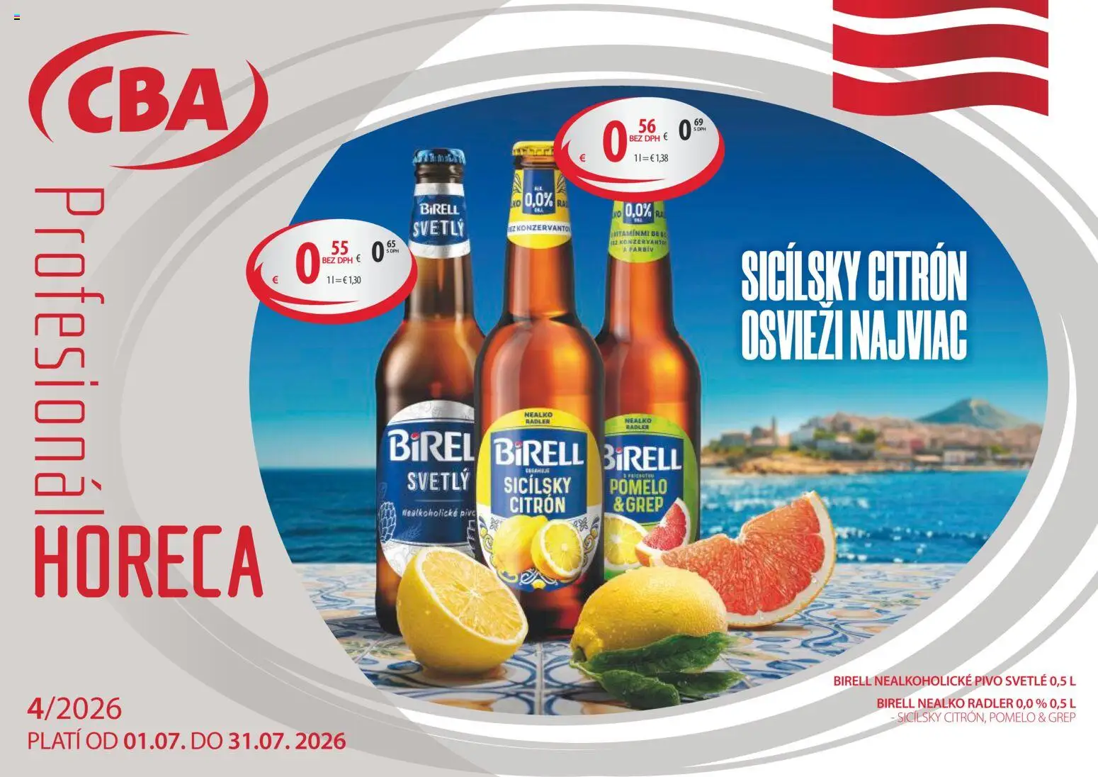 Nové Sintra akcie – leták je platný od 01.07.2026 | Strana: 1