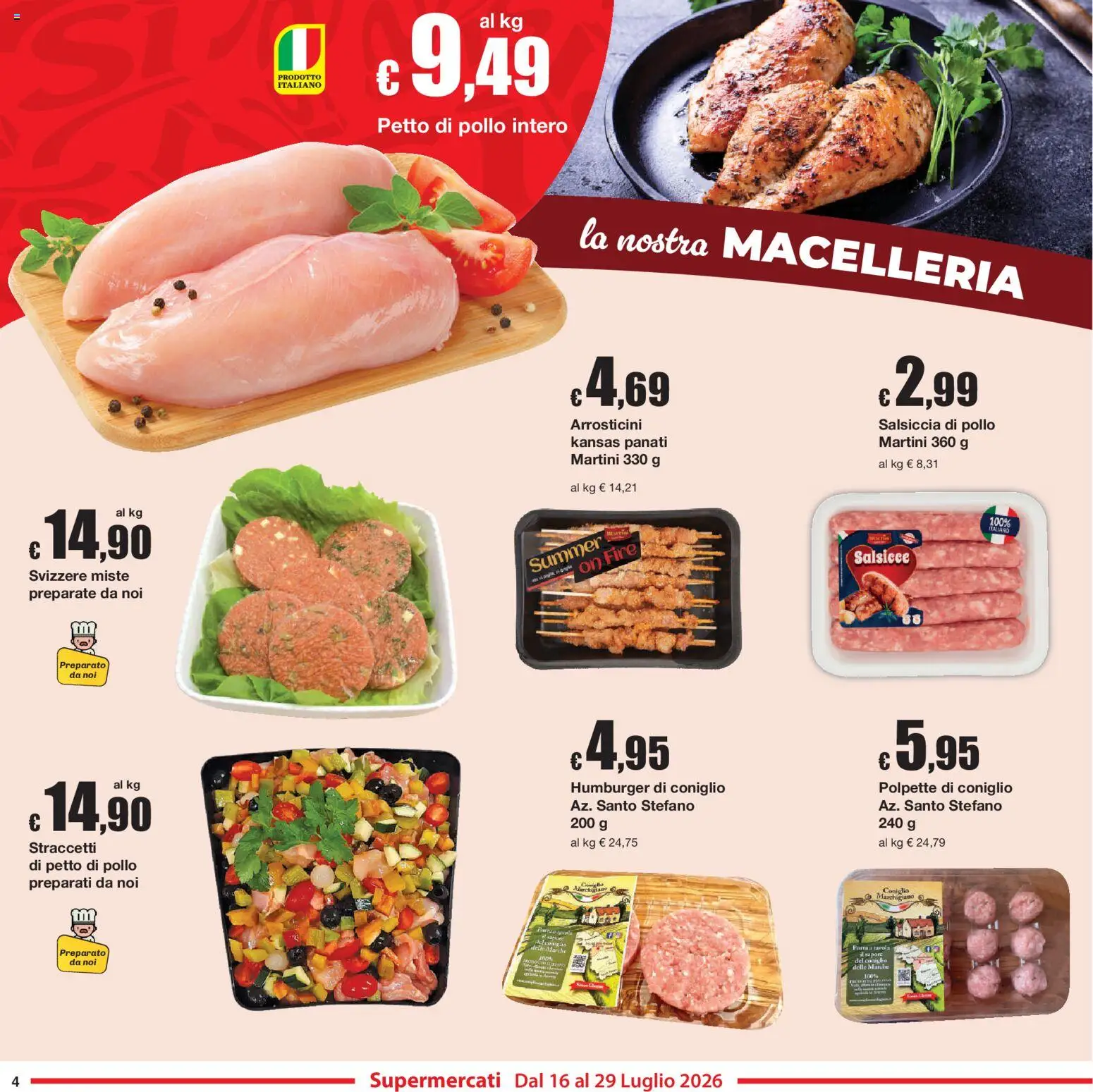 Volantino Sì con Te del 16/07/2026 | Pagina: 4