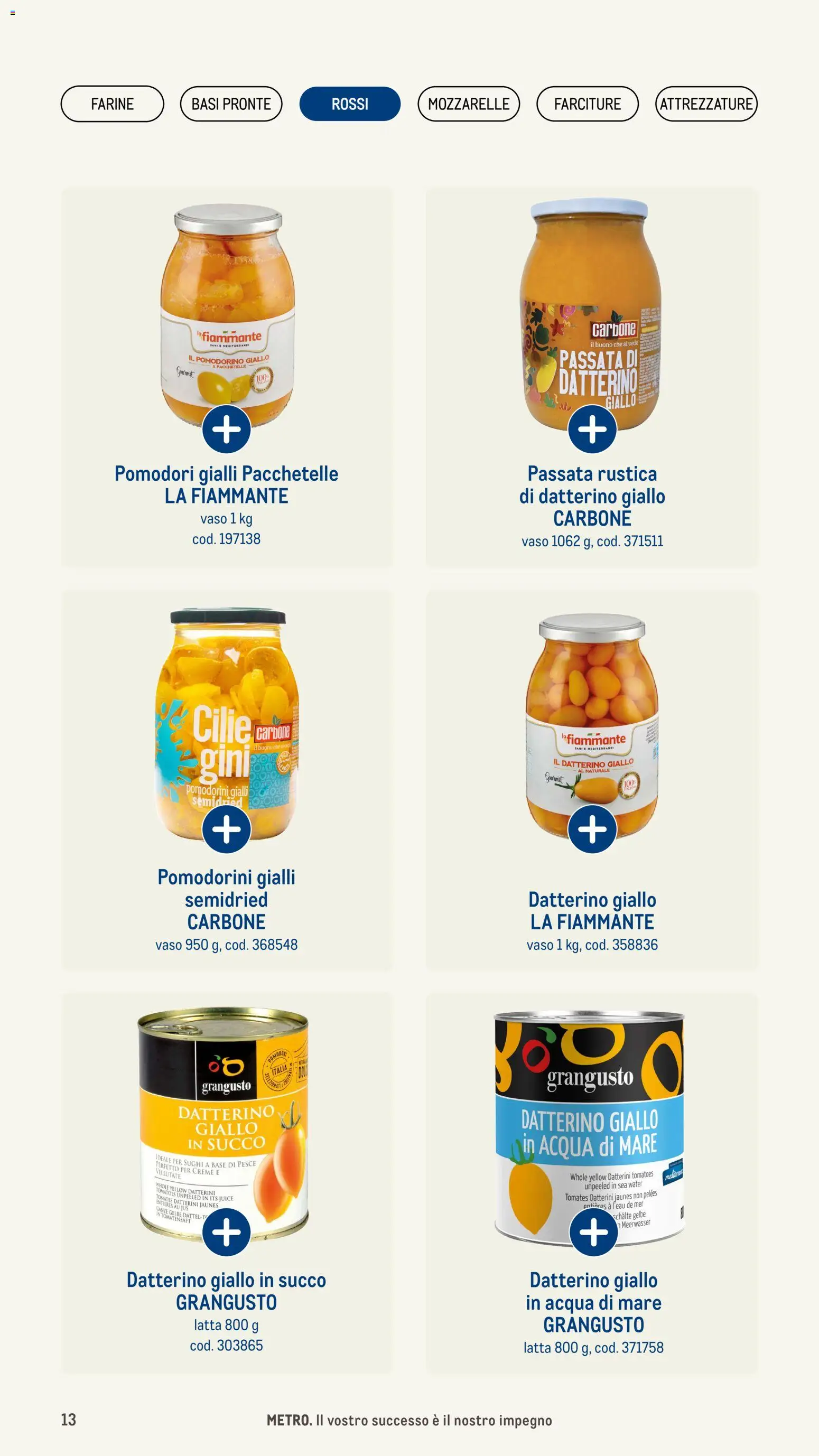 Volantino Metro del 08/01/2026 | Pagina: 13 | Prodotti: Carbone, Succo, Pesce, Vaso