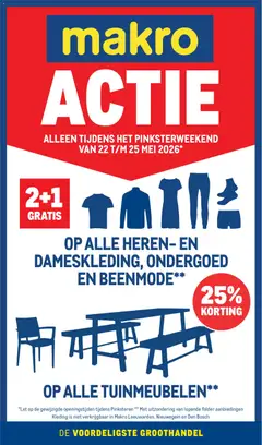 Makro folder - Actie - Voorbeeld van een folder van Makro, geldig van 20.05.2026