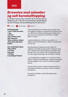 Forhåndsvisning av Joker TORO - kjempegodt nok! gyldig fra 07.04.2026 | Side: 36 | Produkter: Smør, Sukker, Суміш дитяча, Stoney
