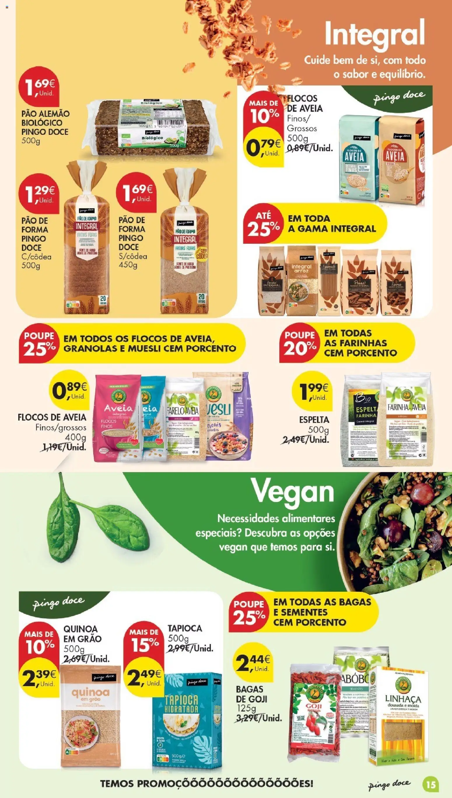 Pingo Doce Poupe Esta Semana Madeira │ válido de 05.05.2026 | Página: 15 | Produtos: Dourada, Tapioca, Pão, Flocos