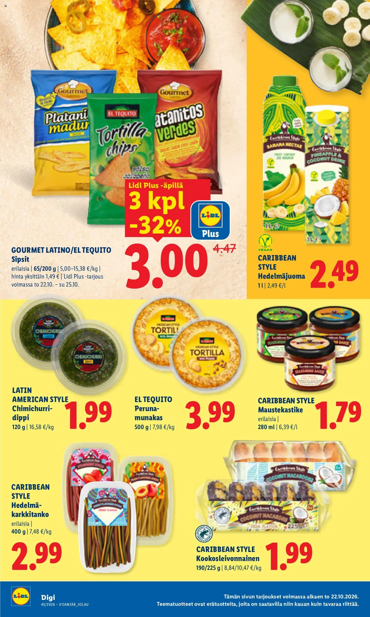 Lidl tarjoukset – voimassa 22/10/2026 alkaen | Sivu: 15