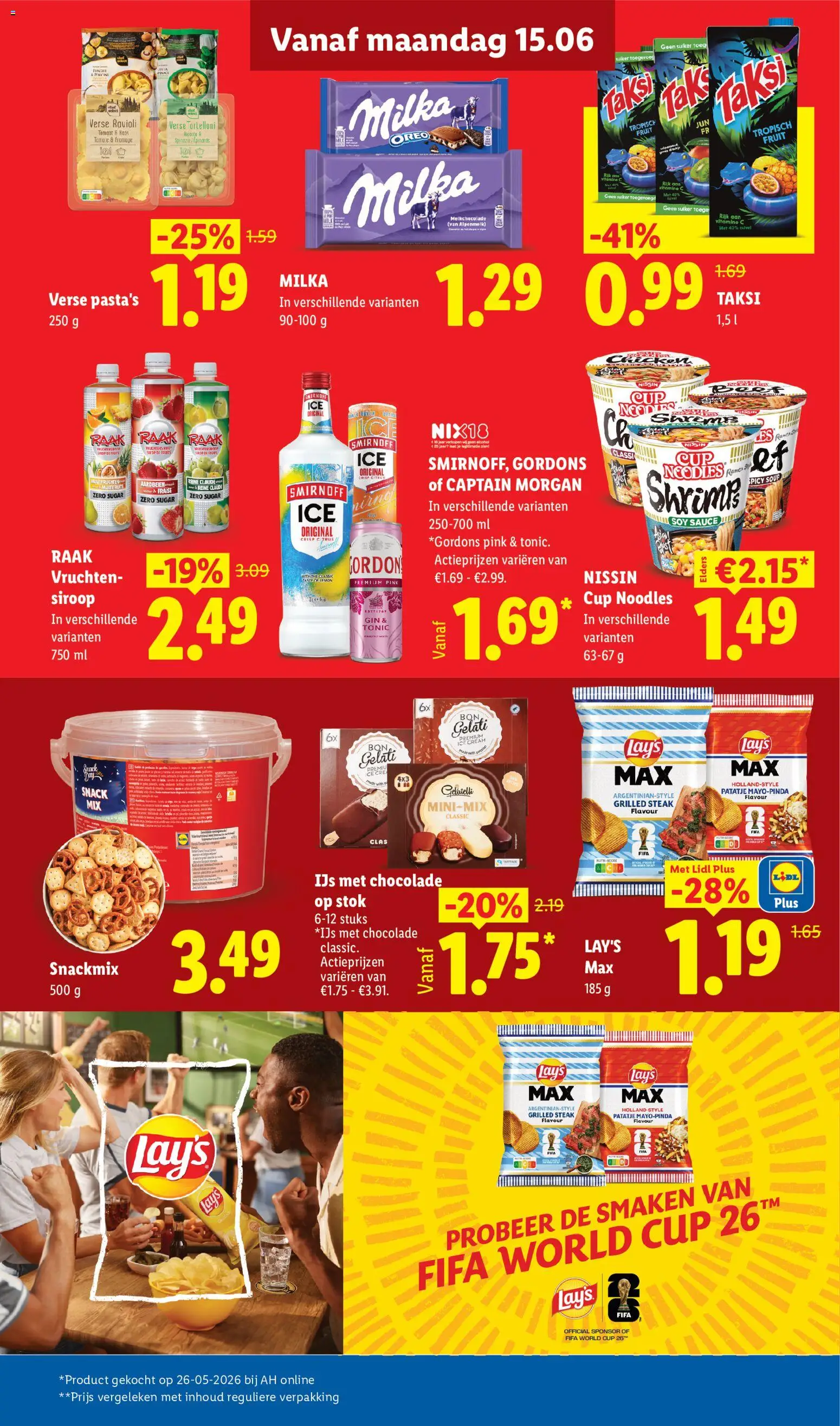 {H1} | Pagina: 17 | Producten: Gin, Aardbeien, Chips, Alcohol