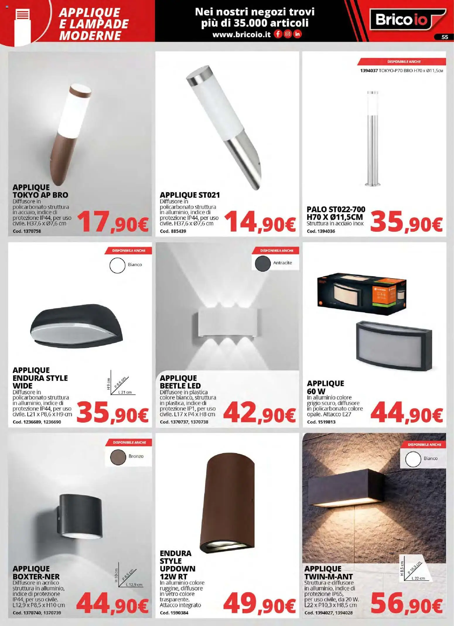 Volantino Brico io del 30.03.2026 | Pagina: 55 | Prodotti: Alluminio
