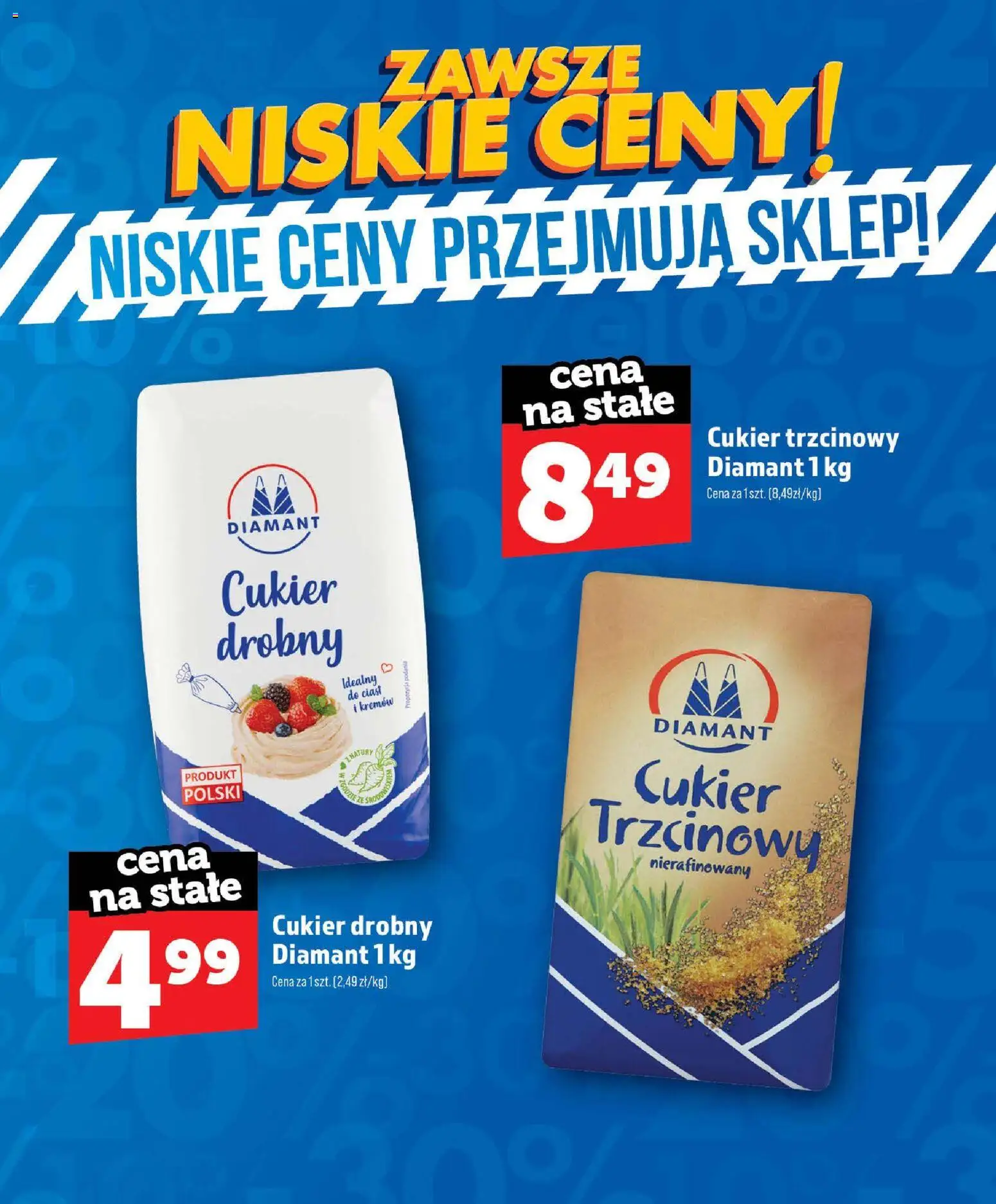 Topaz gazetka - Zawsze Niskie Ceny od 01.07.2026 | Strona: 38 | Produkty: Cukier drobny, Cukier trzcinowy, Cukier