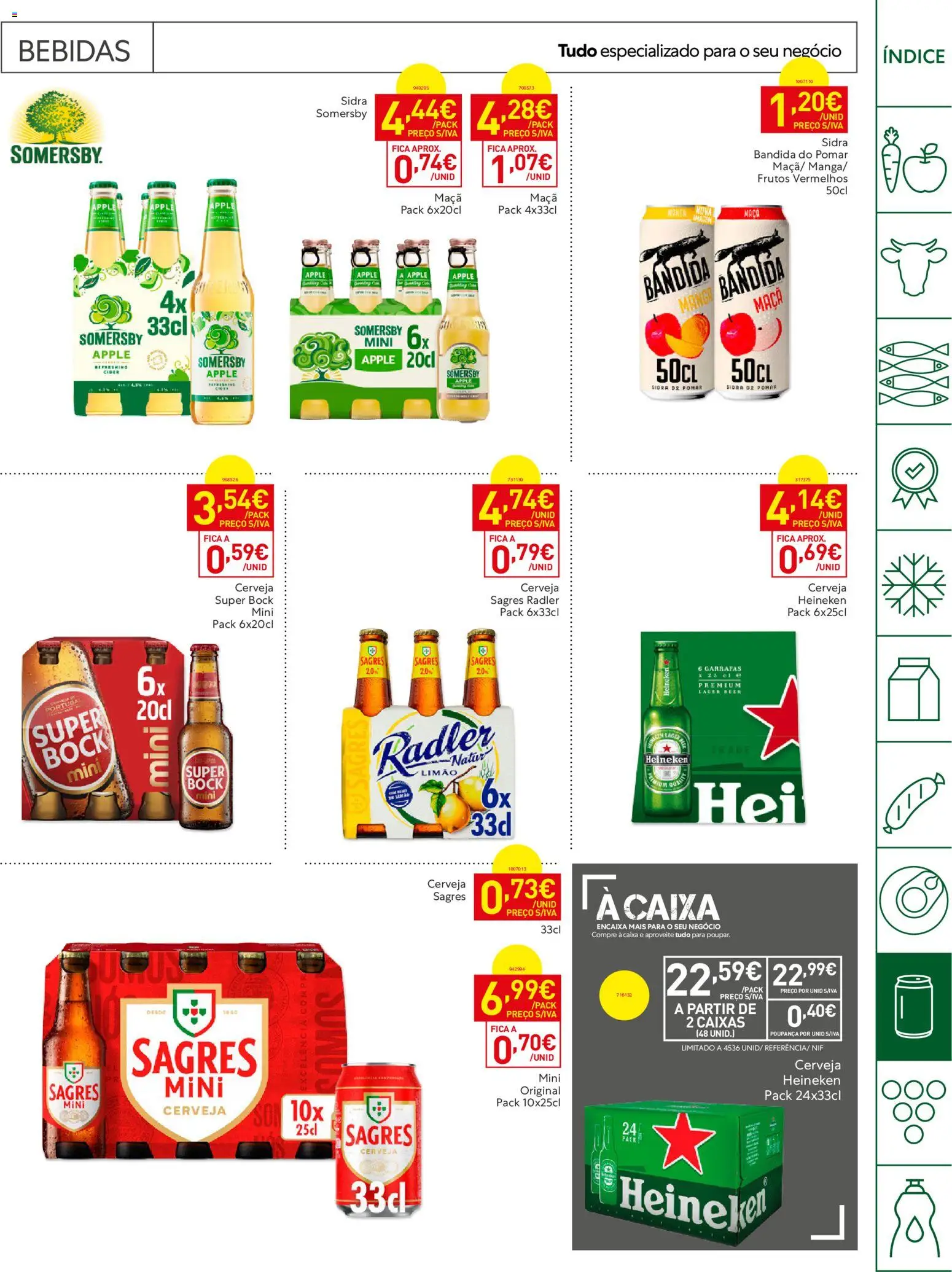 Recheio Horeca Madeira │ válido de 28/07/2026 | Página: 23 | Produtos: Super bock, Maça, Cerveja, Somersby