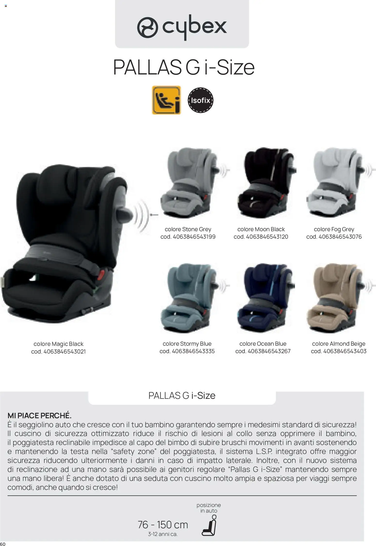 Volantino Prenatal del 16/09/2026 | Pagina: 60 | Prodotti: Seggiolino, Collo, Cuscino
