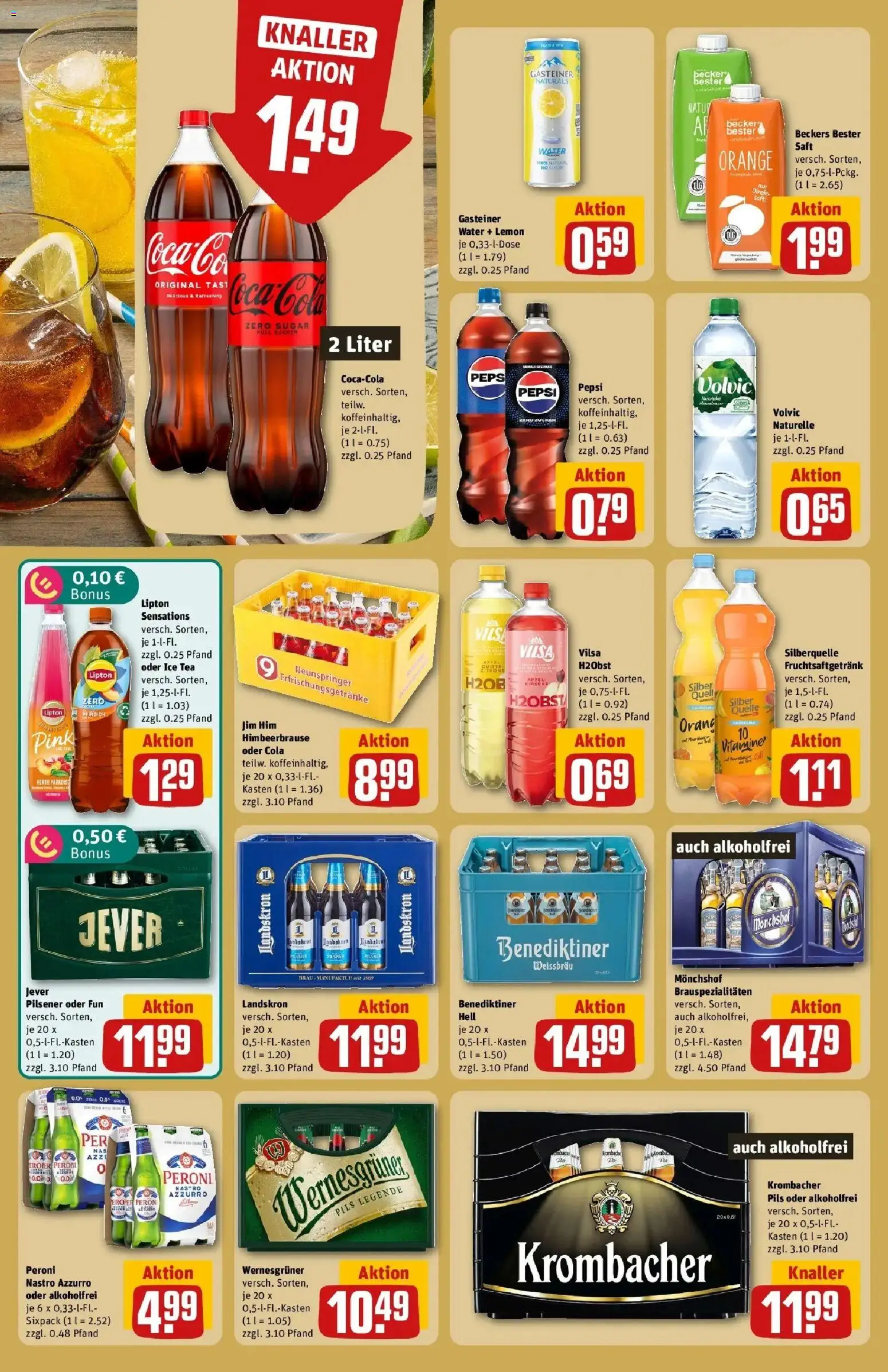 REWE Prospekt ab 24.08.2026 zum Blättern » Angebote | Seite: 22 | Produkte: Coca cola, Cola, Pils, Krombacher