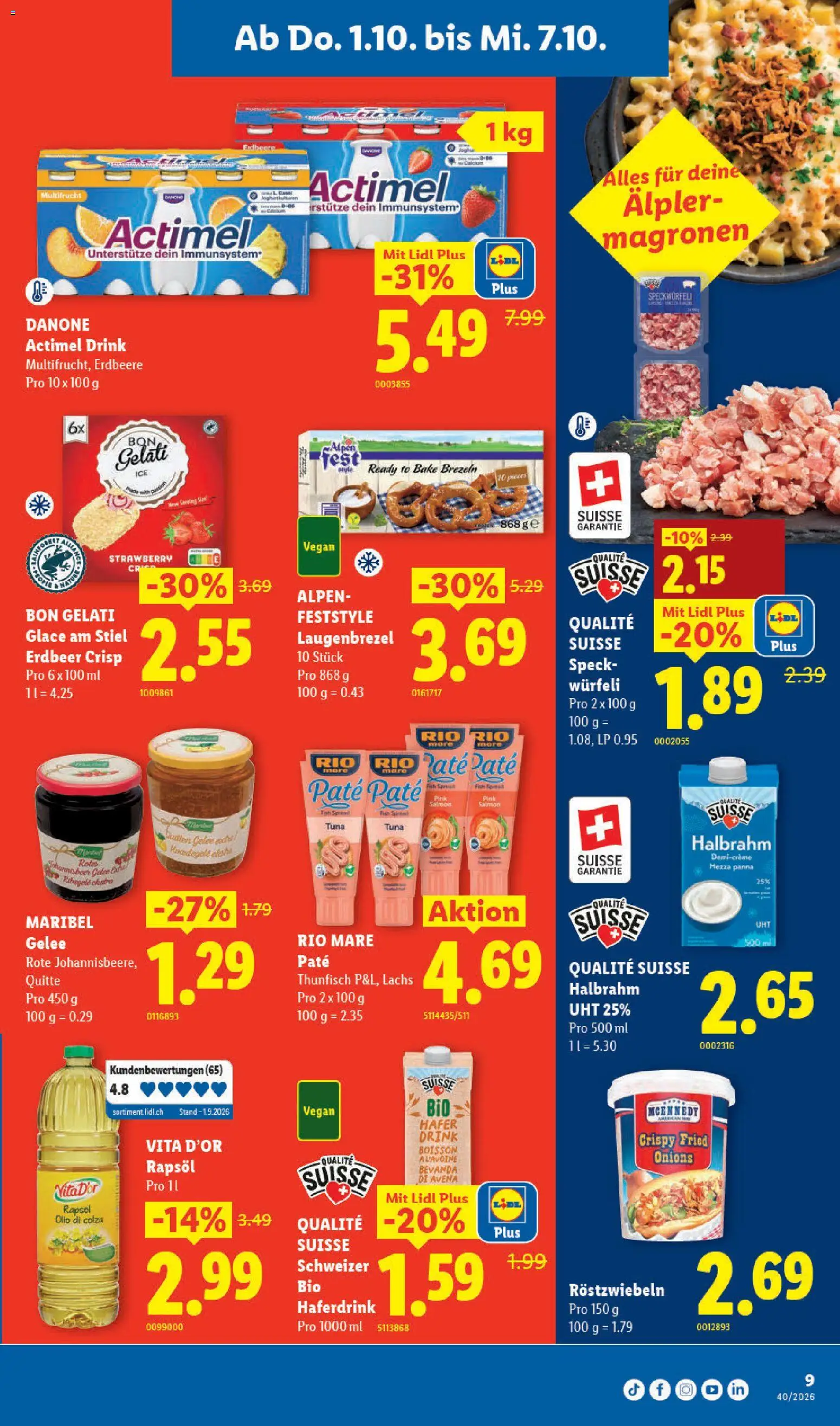 Lidl aktionen – gültig ab 01.10.2026 | Seite: 9