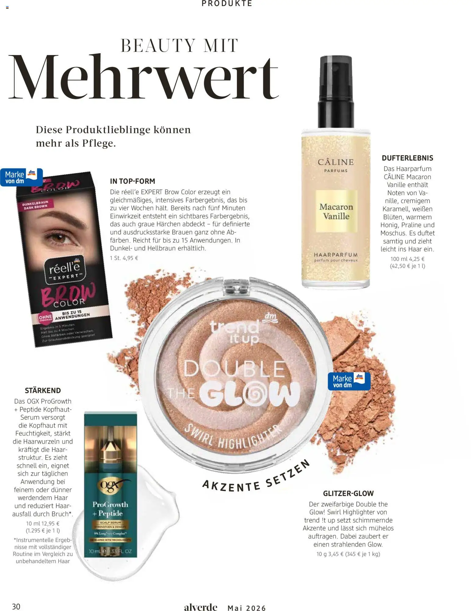 dm drogerie Prospekt 	 – gültig ab 01.05.2026 | Seite: 30 | Produkte: Highlighter, Serum