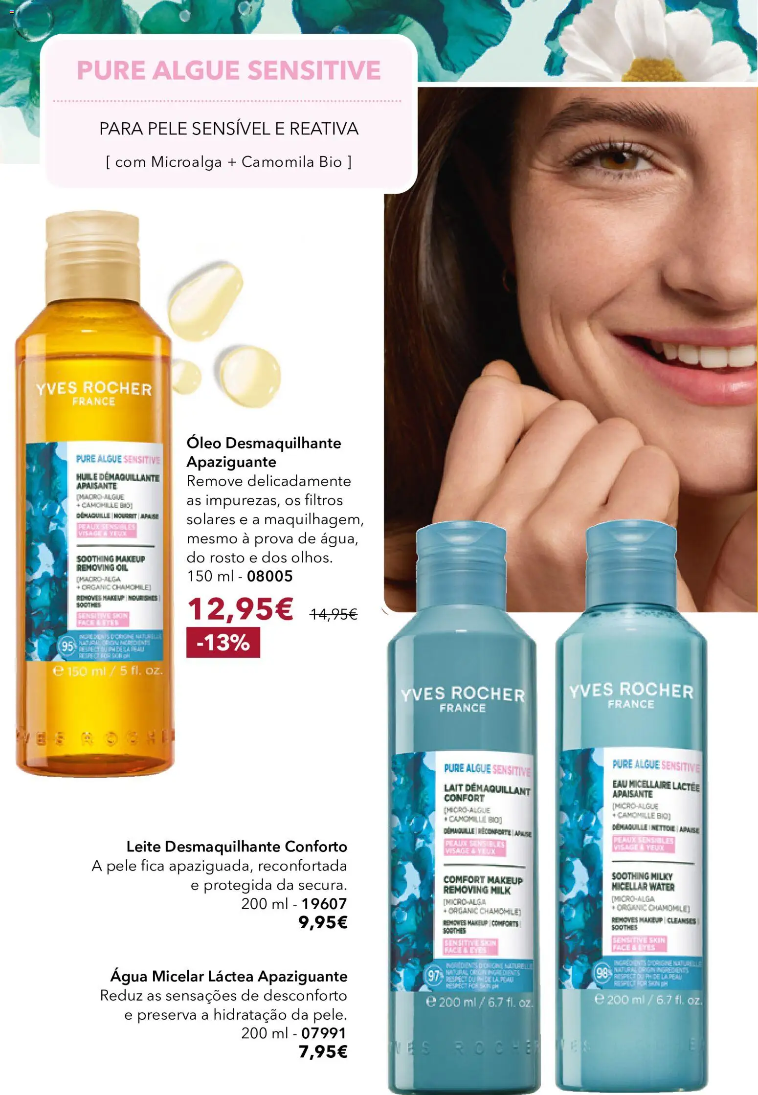 Yves Rocher Catálogo 12 │ válido de 24/09/2026 | Página: 30 | Produtos: Agua, Água micelar, Leite, Óleo