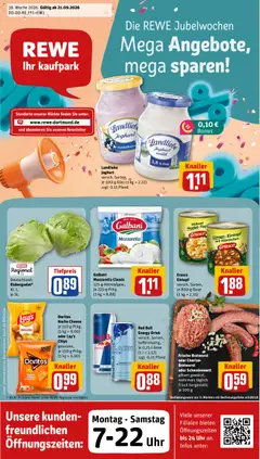 Rewe ihr Kaufpark Prospekt ab 21.09.2026 gültig