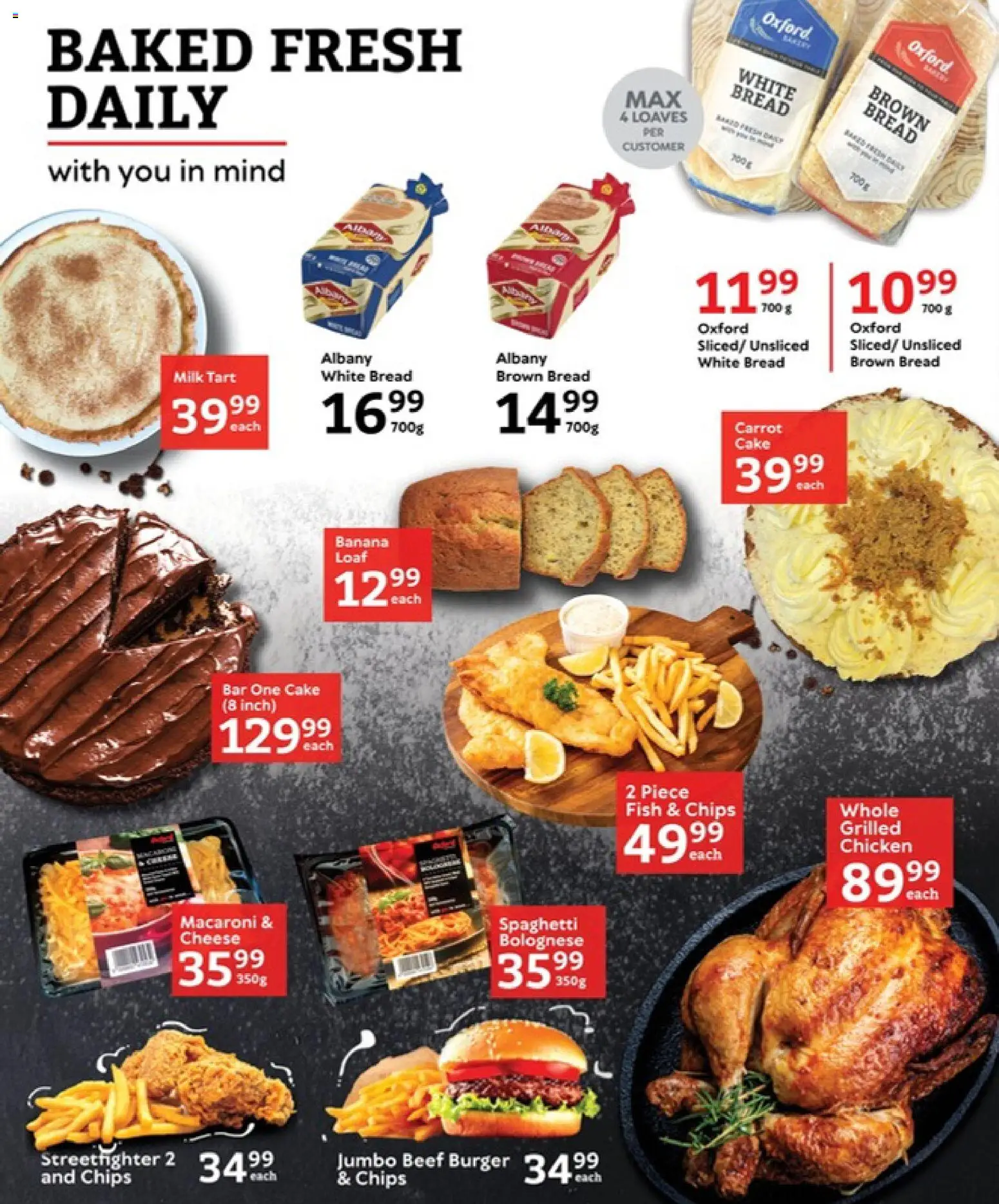 New Oxford Freshmarket catalogue – valid from 15.04.2026 | Page: 11 | Products: Cake, Cheese, Fish, Beef
