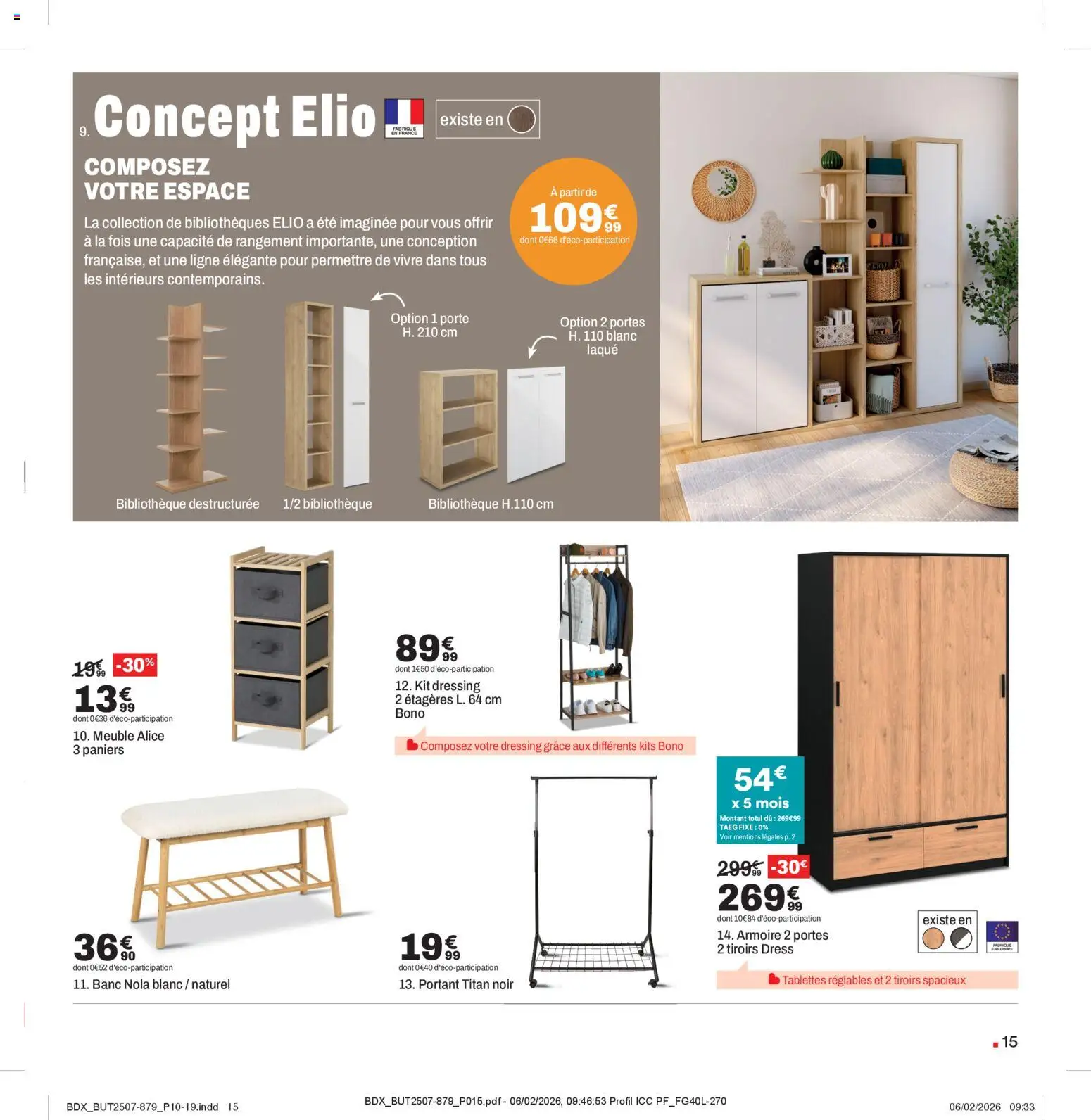 {H1} | Page: 15 | Produits: Meuble, Porte, Armoire, Tiroirs