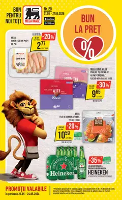 Ofertele Mega Image valabile de la 21.05.2026