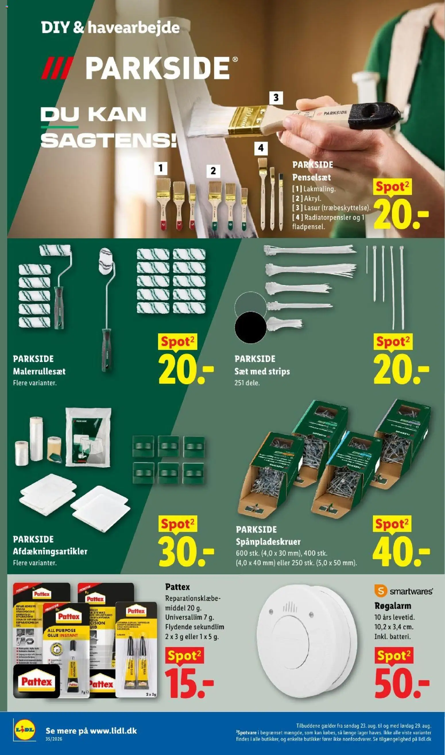 Lidl tilbudsavis – gyldig fra 23/08/2026 | Side: 26 | Produkter: Cola, Søm
