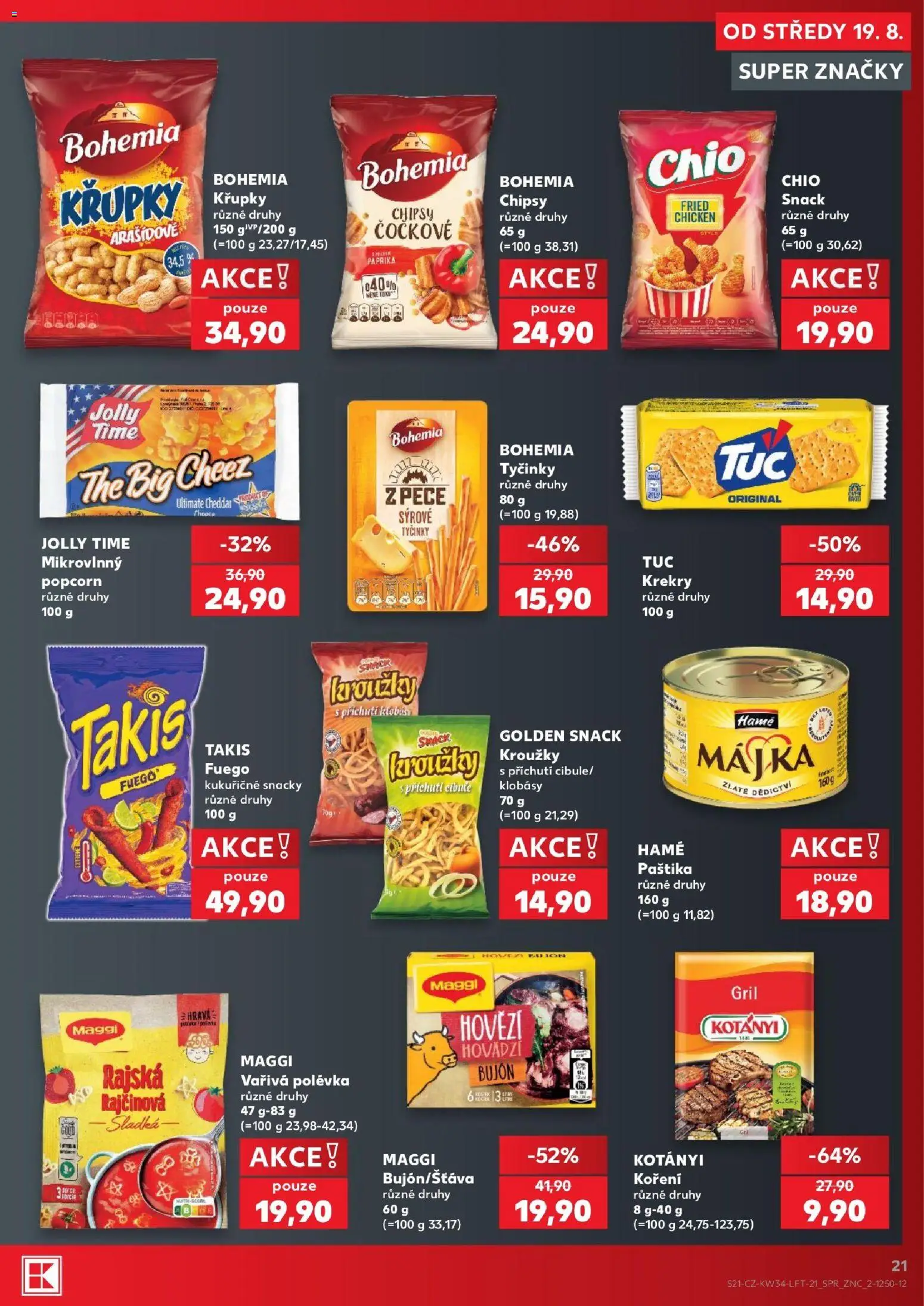 Kaufland leták - Ostrava od 19.08.2026 | Strana: 21