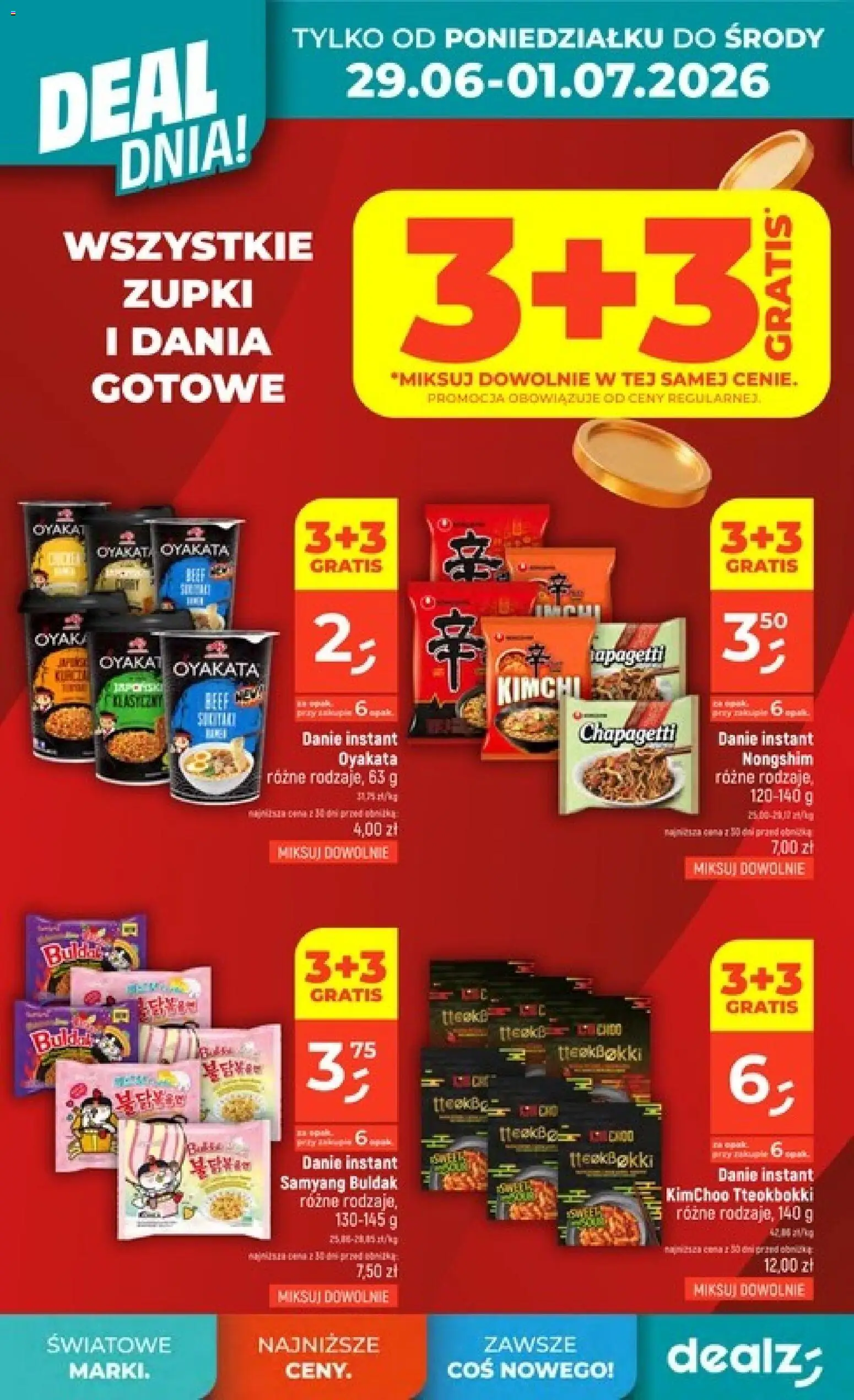 Dealz gazetka od 25.06.2026 | Strona: 6 | Produkty: Kimchi