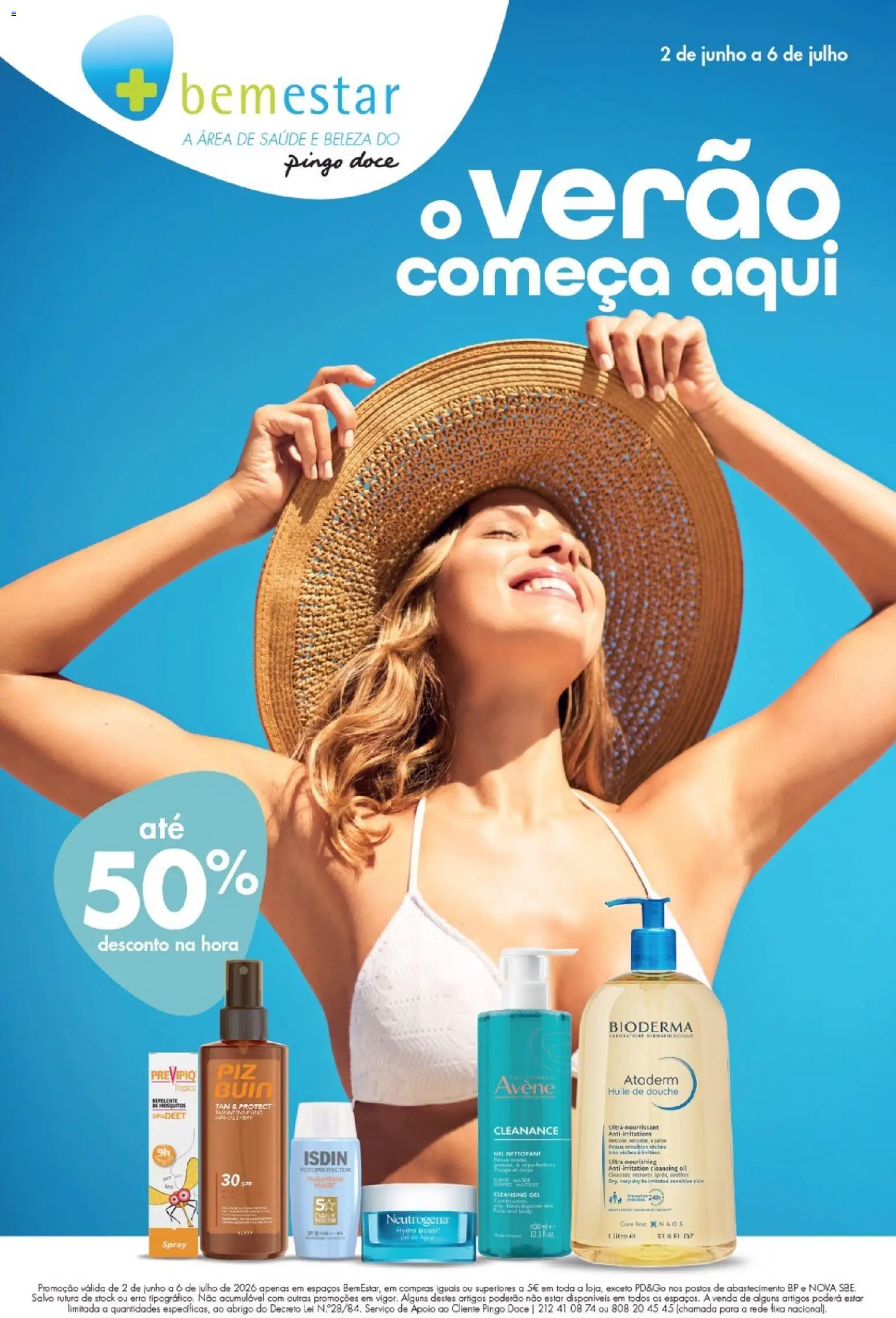 Pingo Doce Bem Estar Verão Lojas │ válido de 02.06.2026 | Página: 1