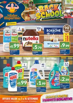 Anteprima del volantino Mister Risparmio volantino valido a partire dal 07/09/2026