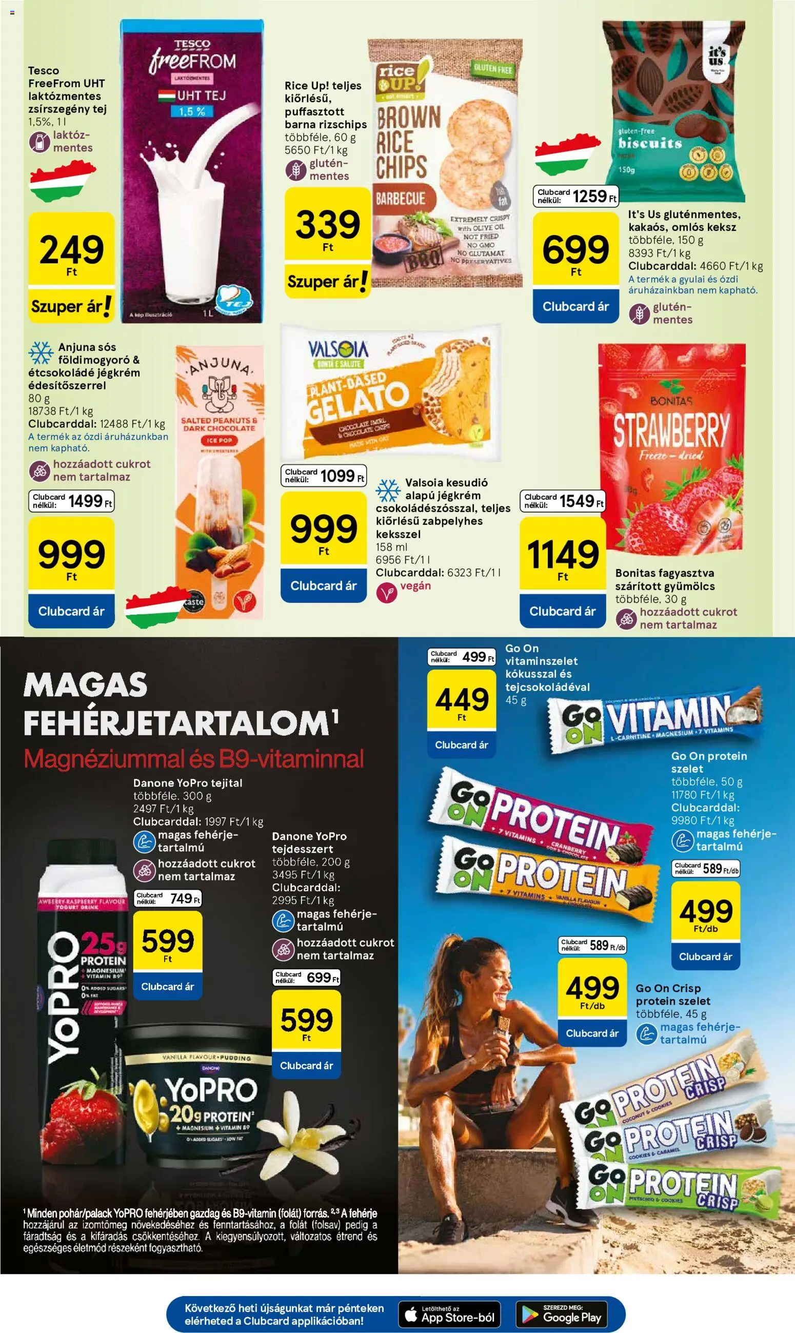 Tesco akciós ujság - amely érvényes a következő dátumtól: 2026.08.06. | Oldal: 19 | Termékek: Bor, Földimogyoró, Jégkrém, Keksz