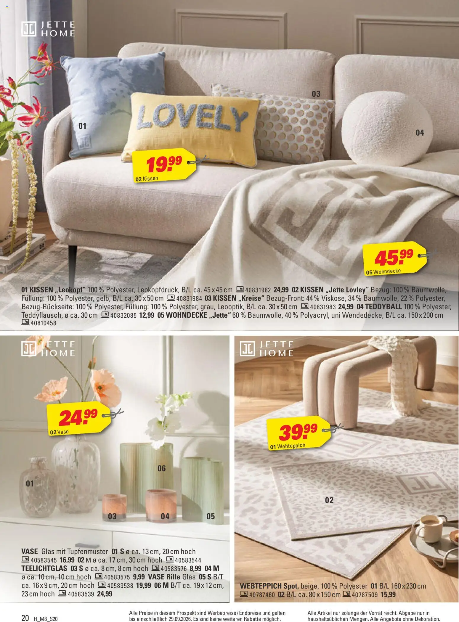 Höffner Prospekt – gültig ab 09.09.2026 | Seite: 20