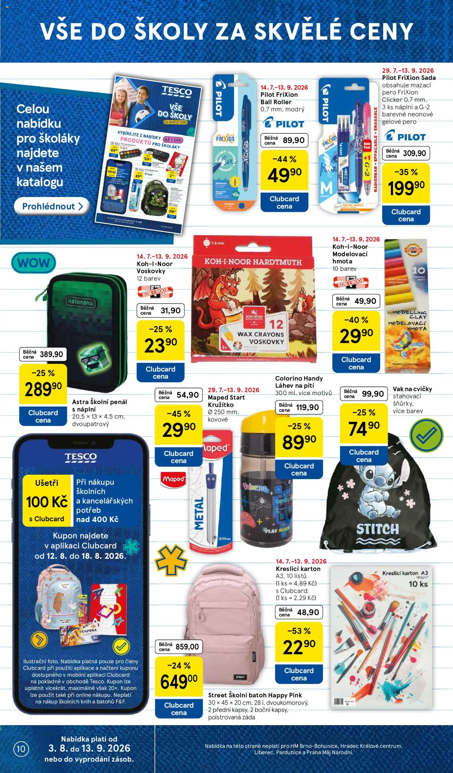 Tesco leták - Hypermarket od 12.08.2026 | Strana: 10