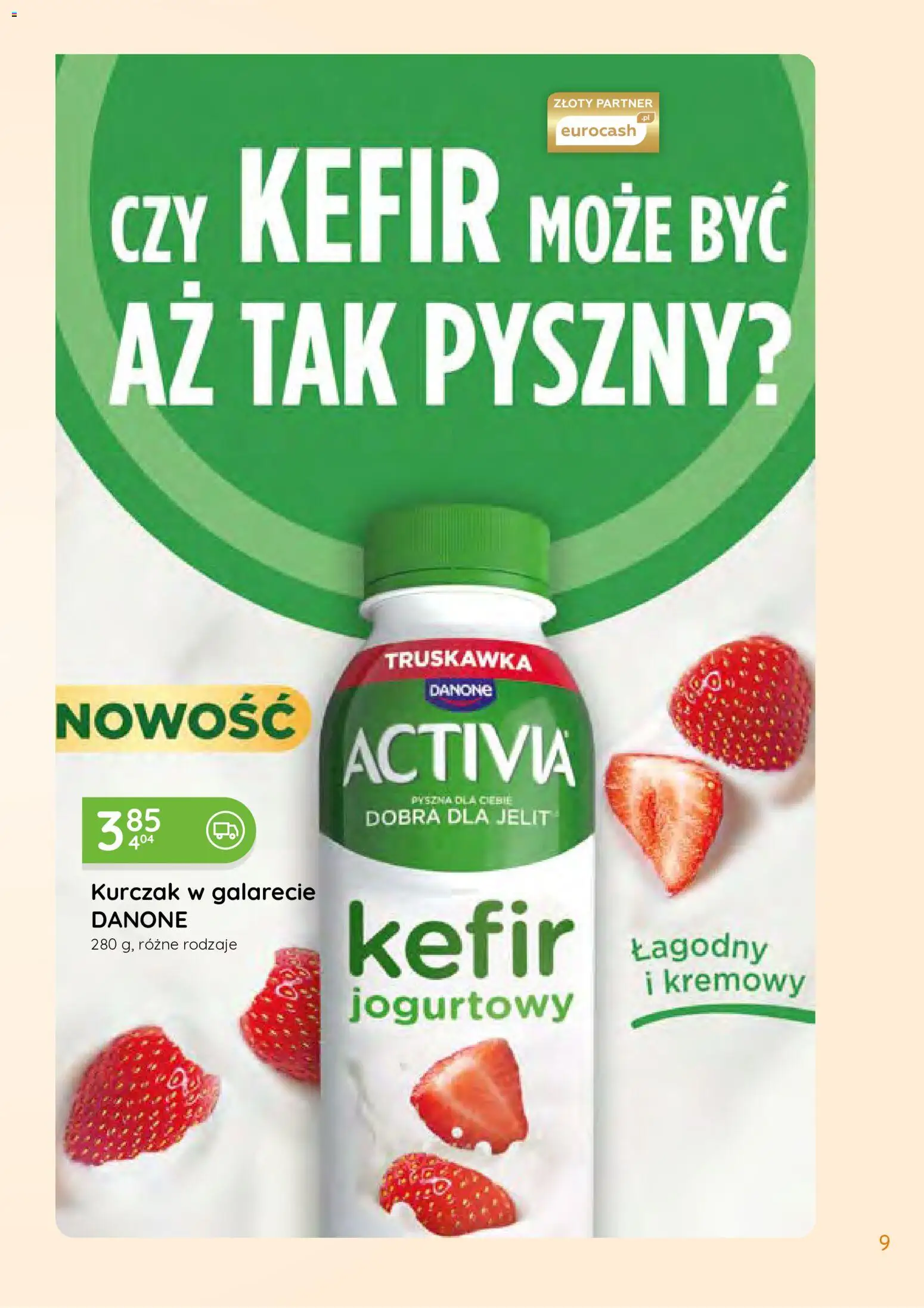 Eurocash gazetka - Południowy Wschód od 27.07.2026 | Strona: 9 | Produkty: Kurczak, Kefir