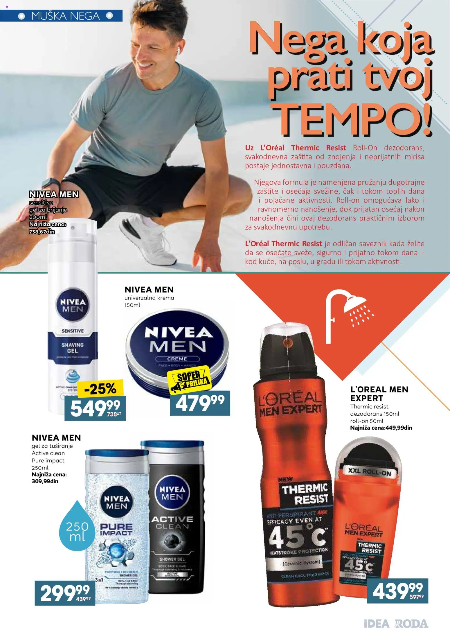 Idea katalog - važi od 31.08.2026 | Strana: 24 | Proizvode: Nivea Men, Nivea, Krema, Dezodorans