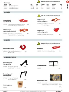 Forhåndsvisning av Felleskjøpet Igland produktkatalog 2025-2026 gyldig fra 01.01.2025 | Side: 25 | Produkter: Kontakt, Vekt, Пінопласт