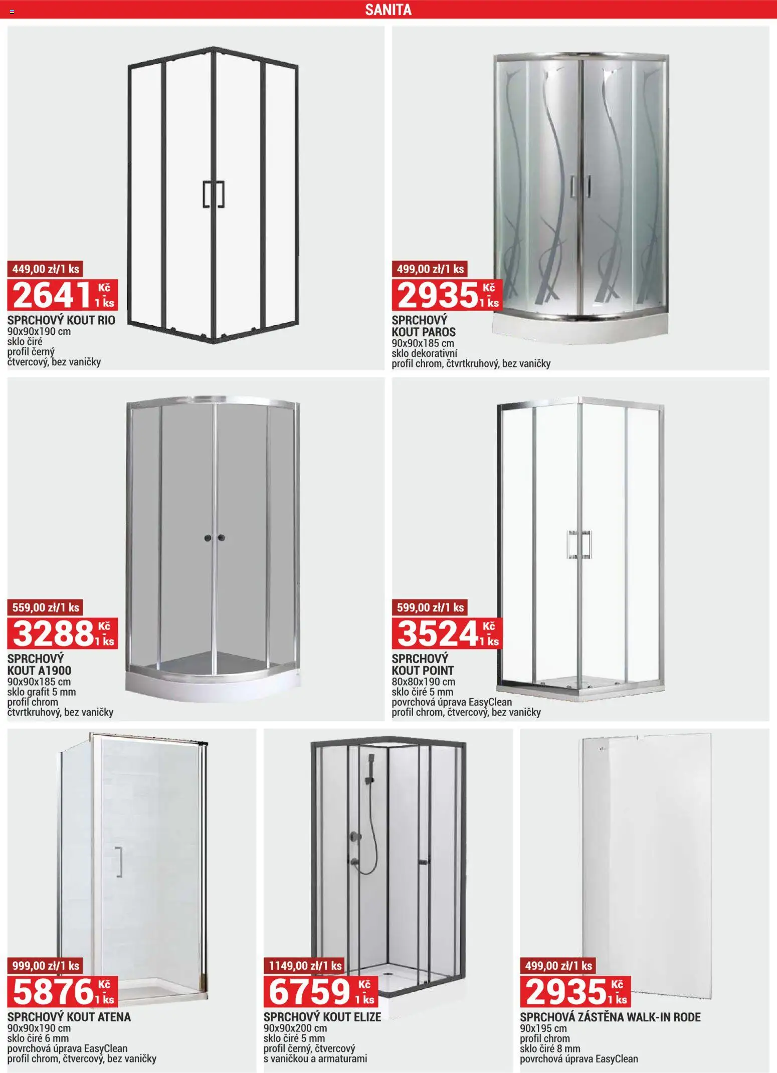 Merkury Market leták od 01.09.2026 | Strana: 20 | Produkty: Sprchový kout