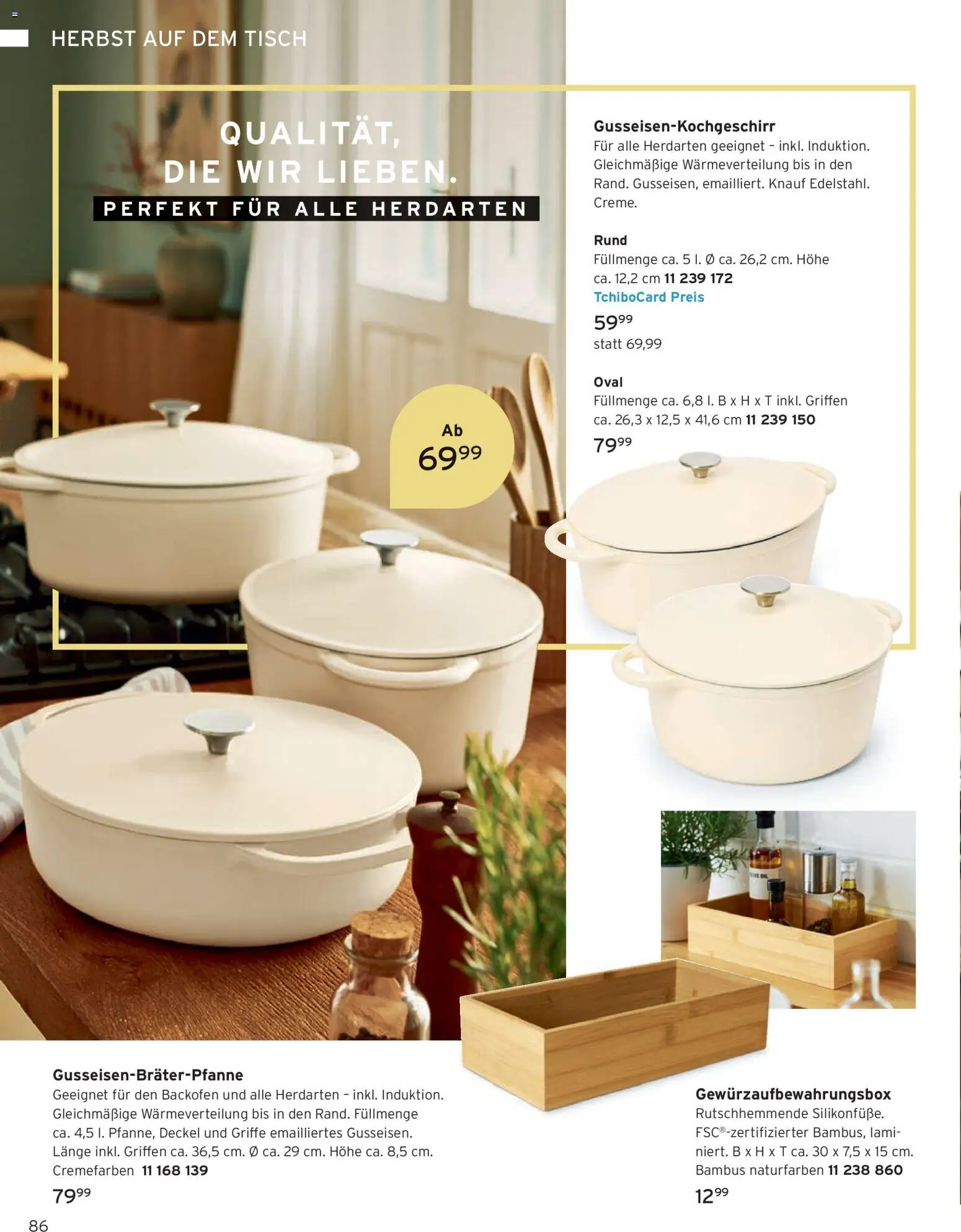 Angebote Tchibo – gültig ab 08.10.2026 | Seite: 86 | Produkte: Tisch, Backofen