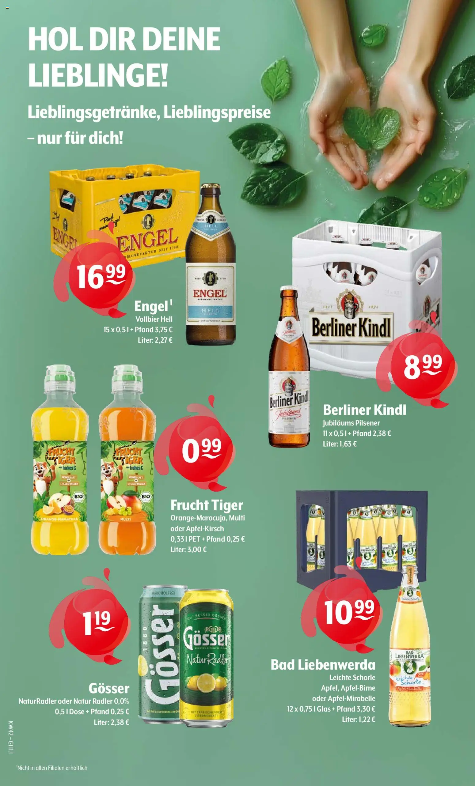Getränke Hoffmann Prospekt – gültig ab 12.10.2026 | Seite: 9 | Produkte: Berliner, Bad, Radler, Hohes c