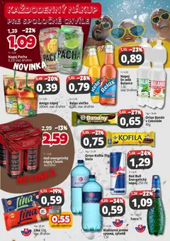 CBA Komfos leták platný od 01.07.2026 | Strana: 3 | Produkty: Banány, Red Bull, Mango, Energetický nápoj