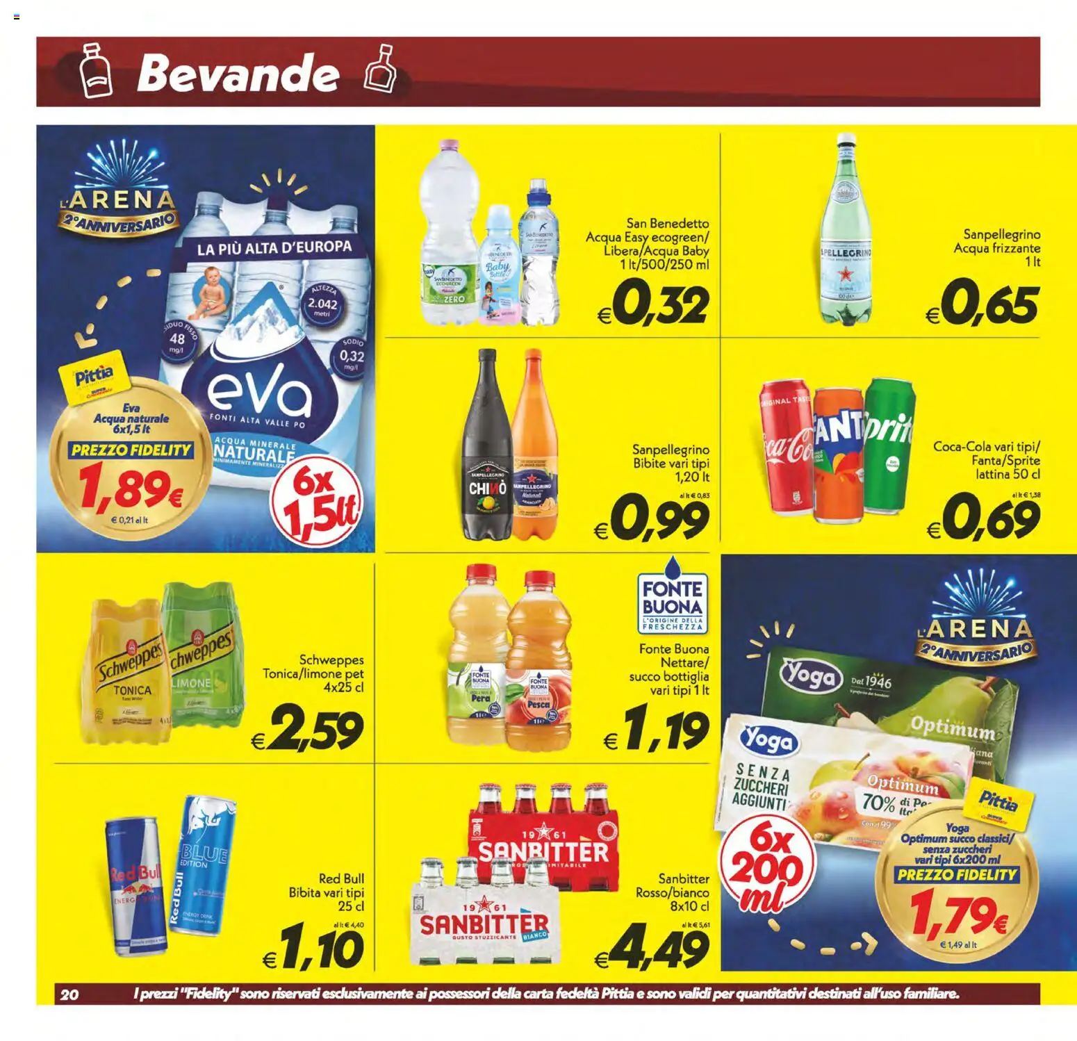 Volantino SuperConveniente del 23/10/2026 | Pagina: 20 | Prodotti: Succo, Bevande, Limone, Bibita