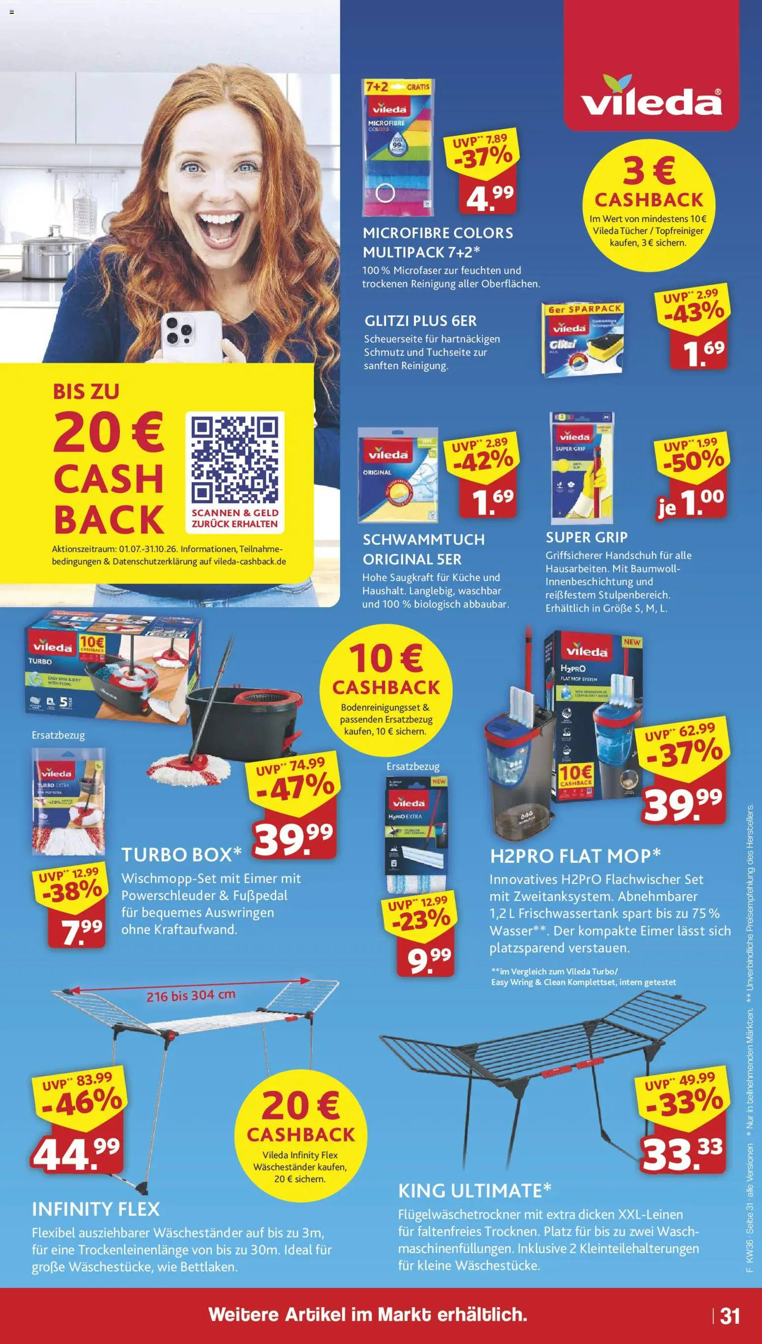 Famila Nordwest Prospekt – gültig ab 31.08.2026 | Seite: 33 | Produkte: Küche, Wasser, Waschestander